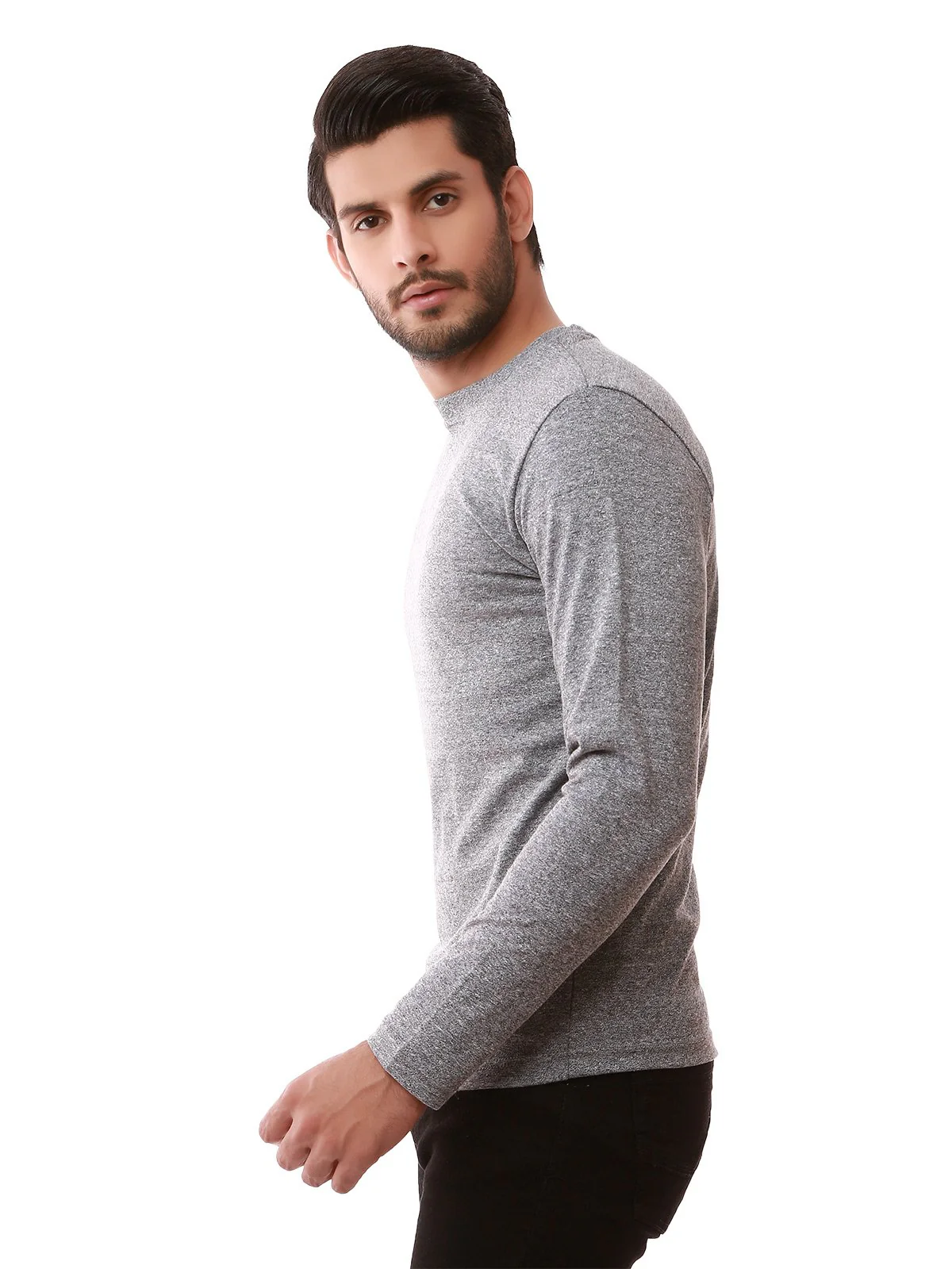 Men's Grey SweatShirt - EMTSS19-035 - Image 2