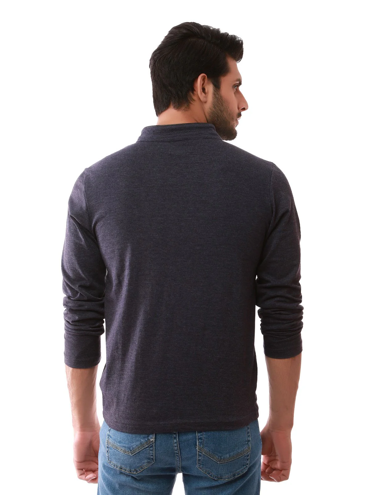 Men's Navy SweatShirt - EMTSS19-053 - Image 3