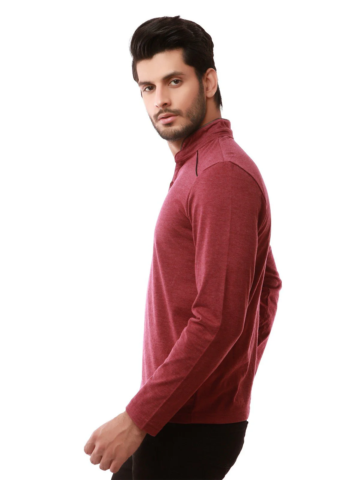 Men's Mauve SweatShirt - EMTSS19-054 - Image 2