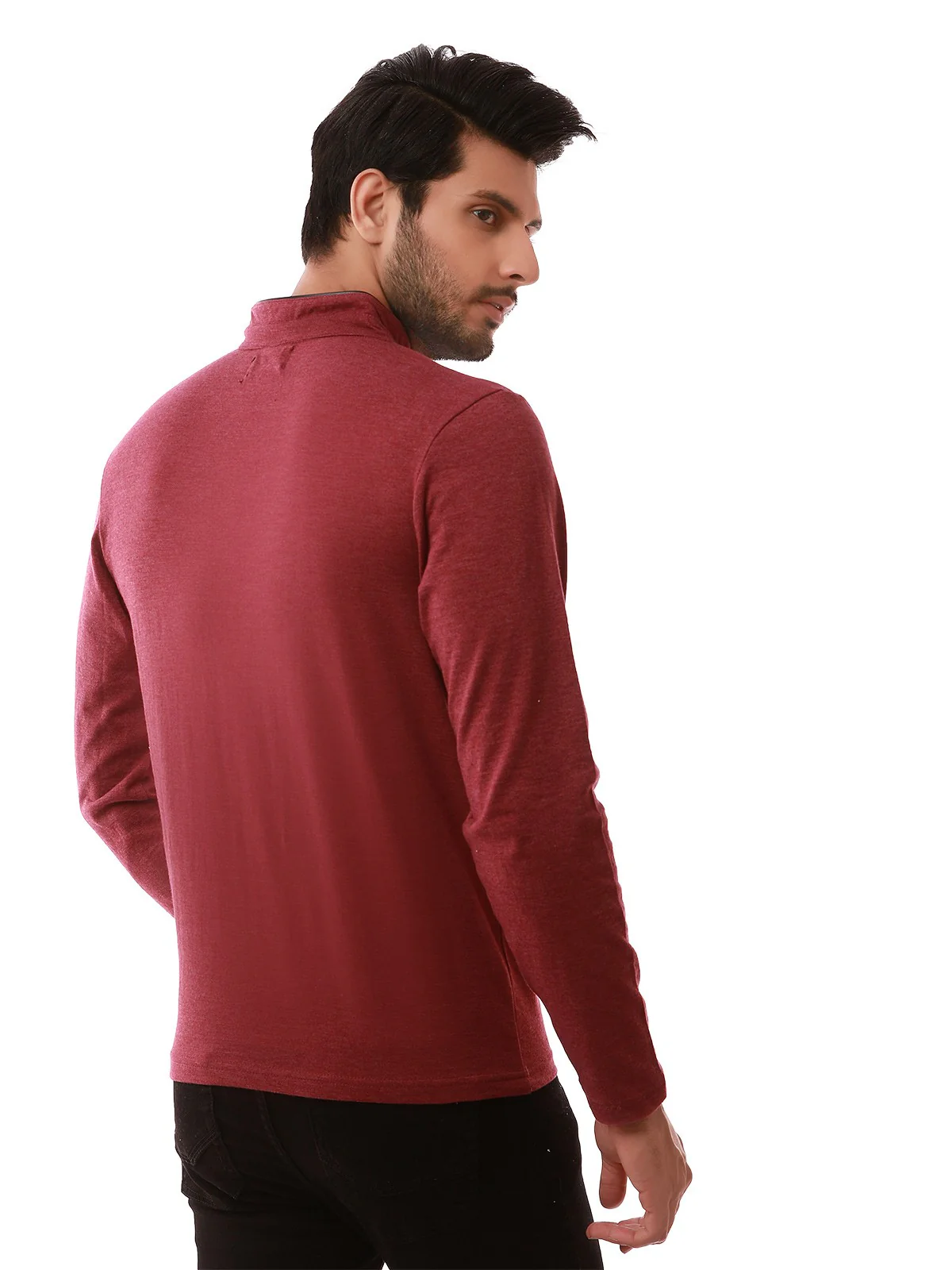 Men's Mauve SweatShirt - EMTSS19-054 - Image 3