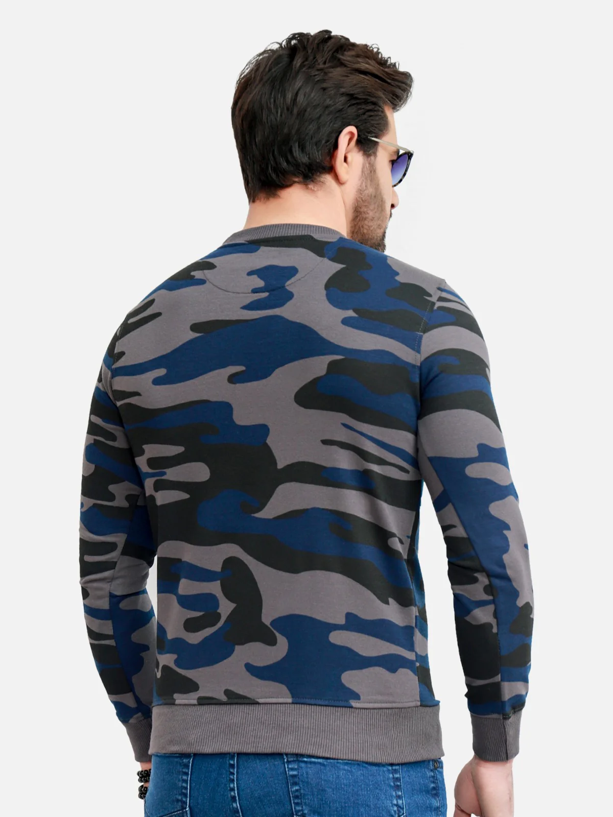 Men's Grey SweatShirt - EMTSS20-010 - Image 3