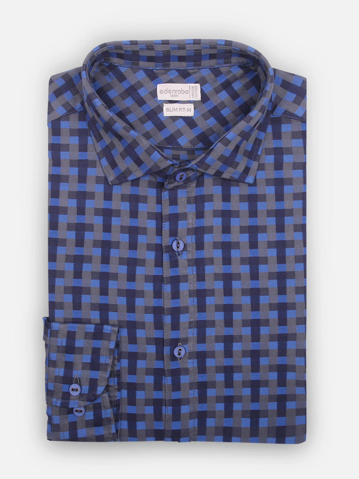 Men's Blue Shirt - EMTSUC18-002 - Image 2