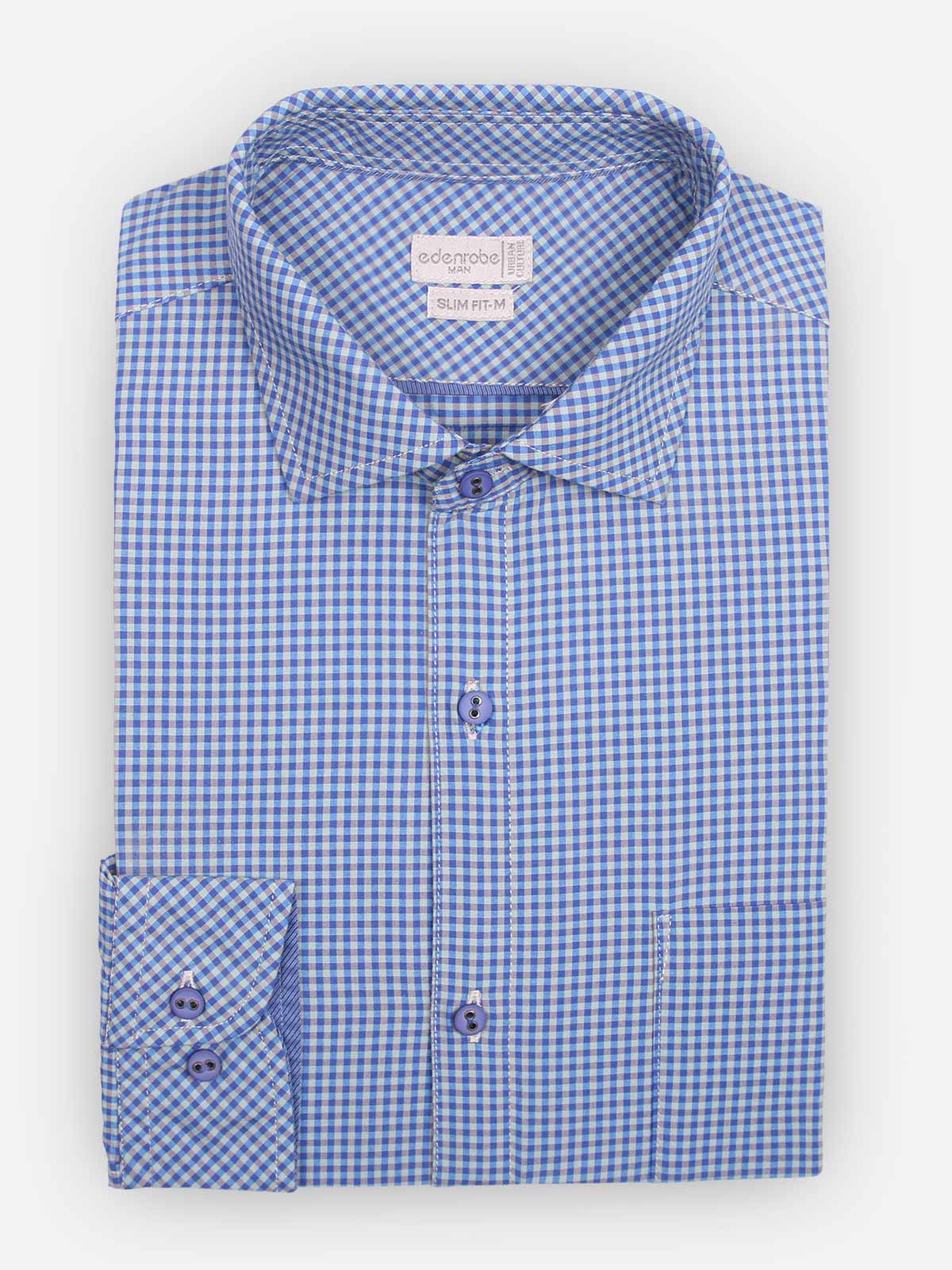 Men's Blue Shirt - EMTSUC18-016 - Image 2