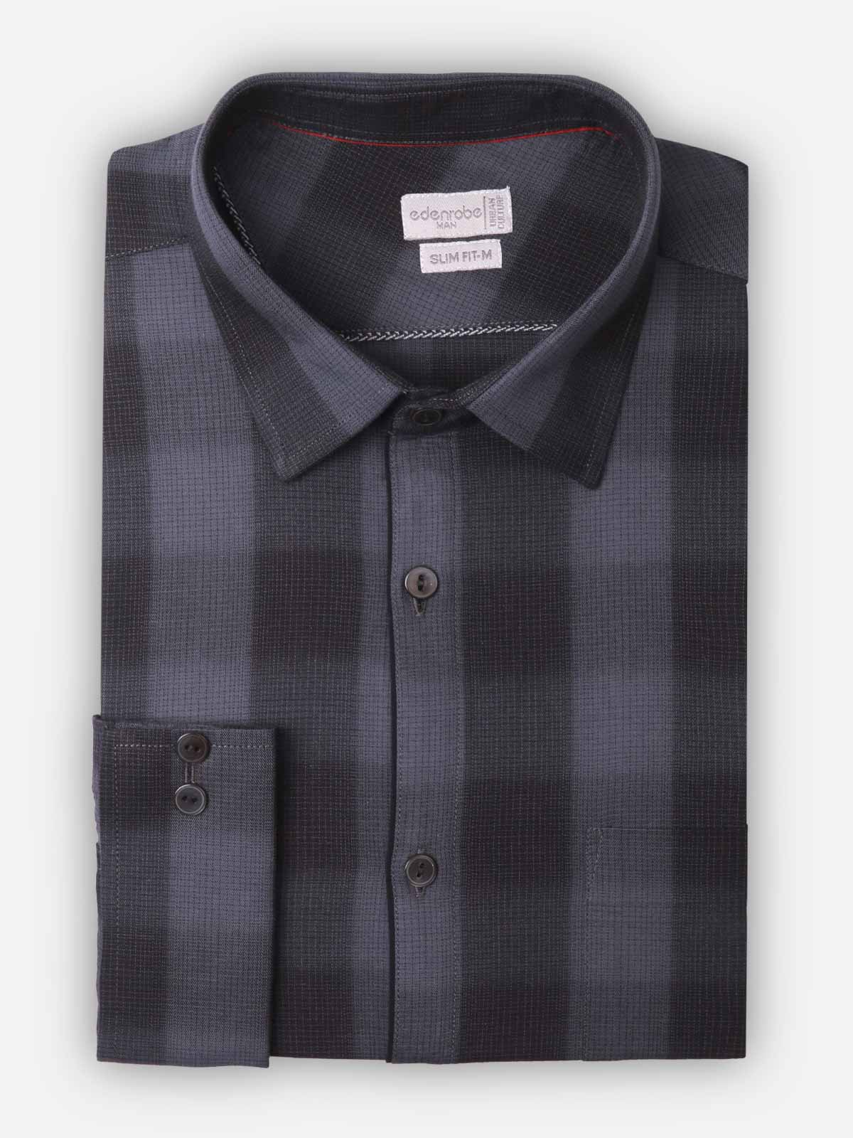 Men's Charcoal Shirt - EMTSUC18-021 - Image 2