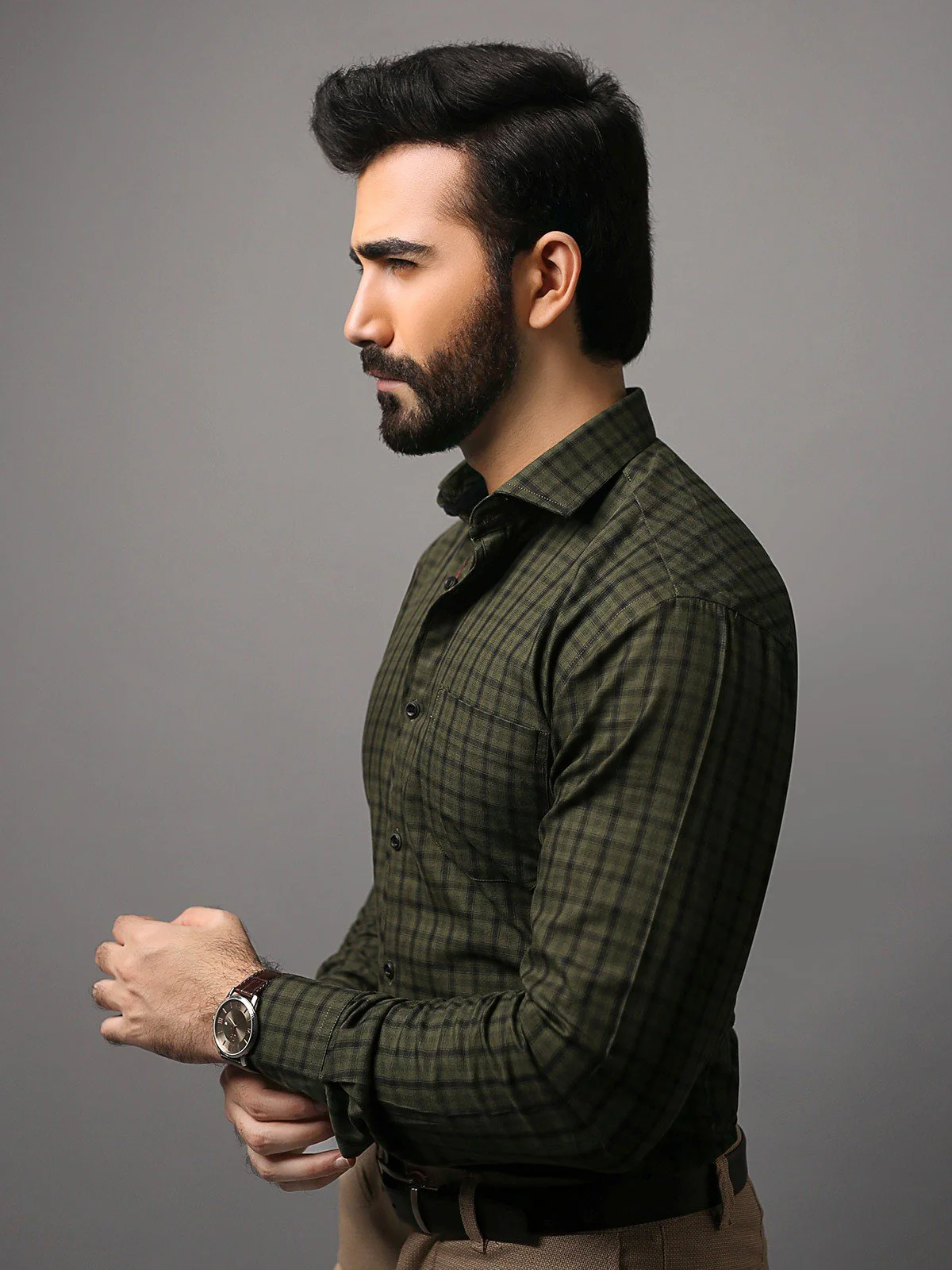 Men's Green Shirt - EMTSUC18-022 - Image 4