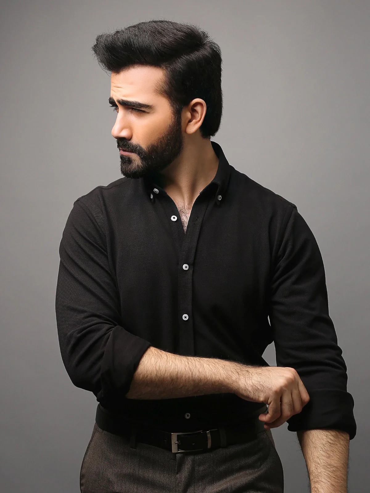 Men's Black Shirt - EMTSUC18-028 - Image 3