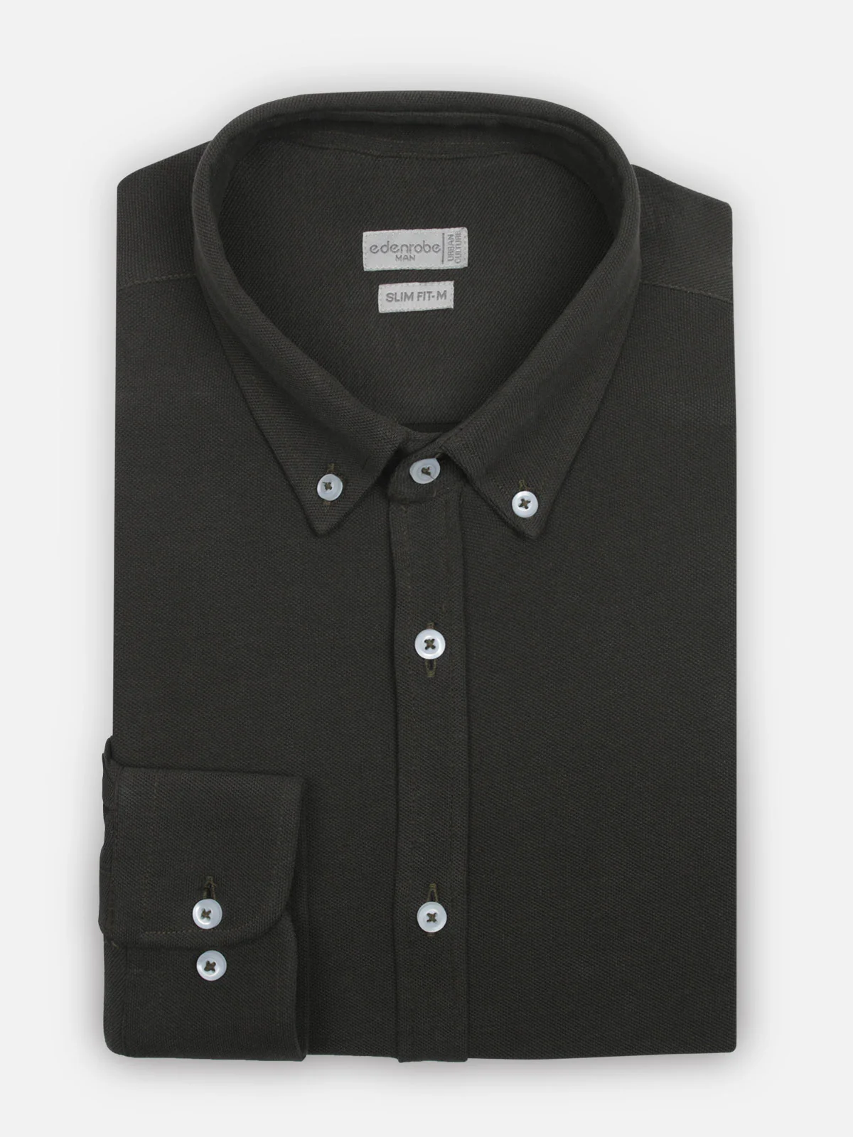 Men's Deep Green Shirt - EMTSUC18-029 - Image 2