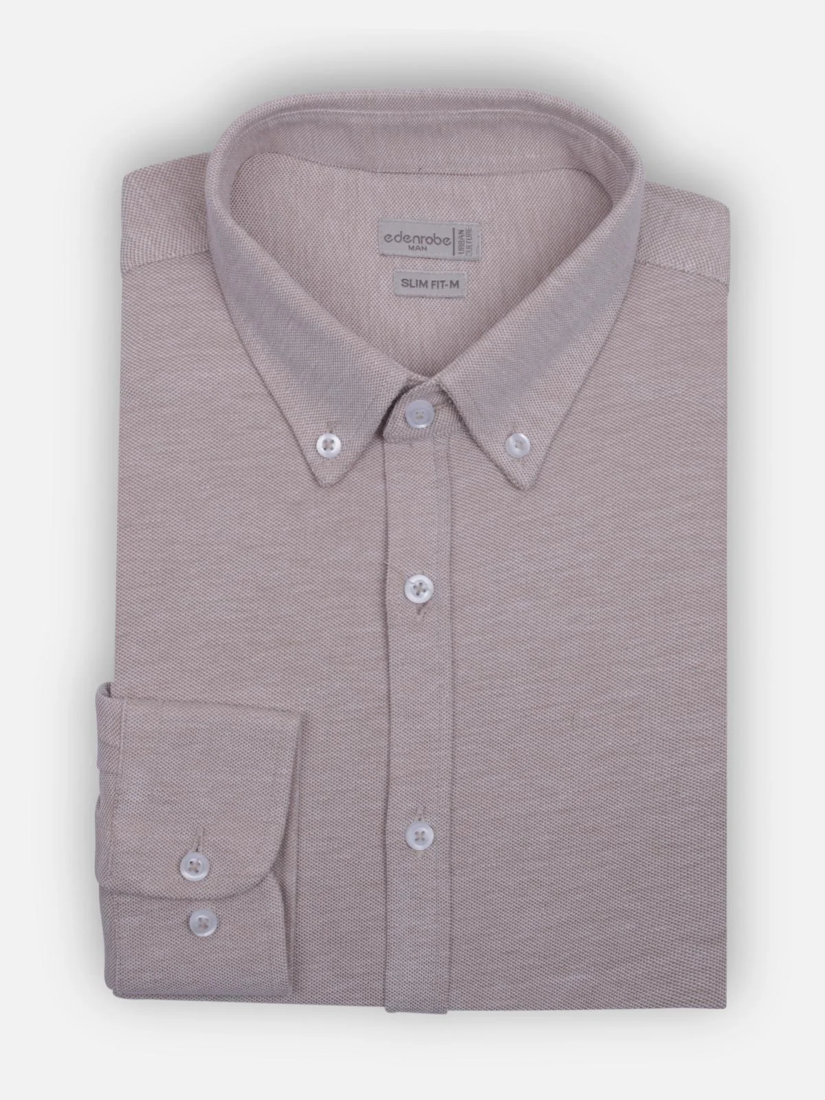 Men's Beige Shirt - EMTSUC18-032 - Image 3