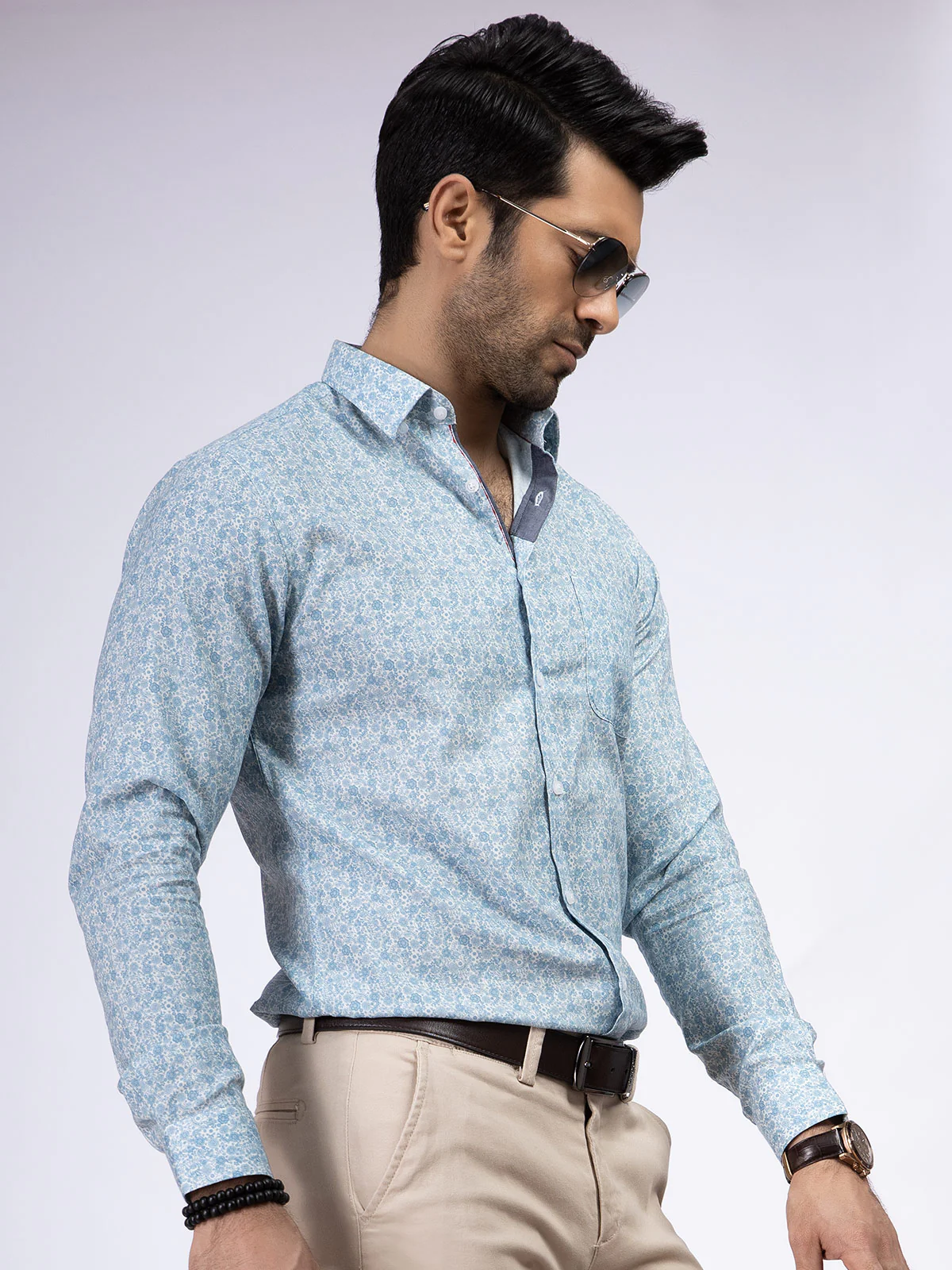 Men's Light Blue Shirt - EMTSUC19-041 - Image 3