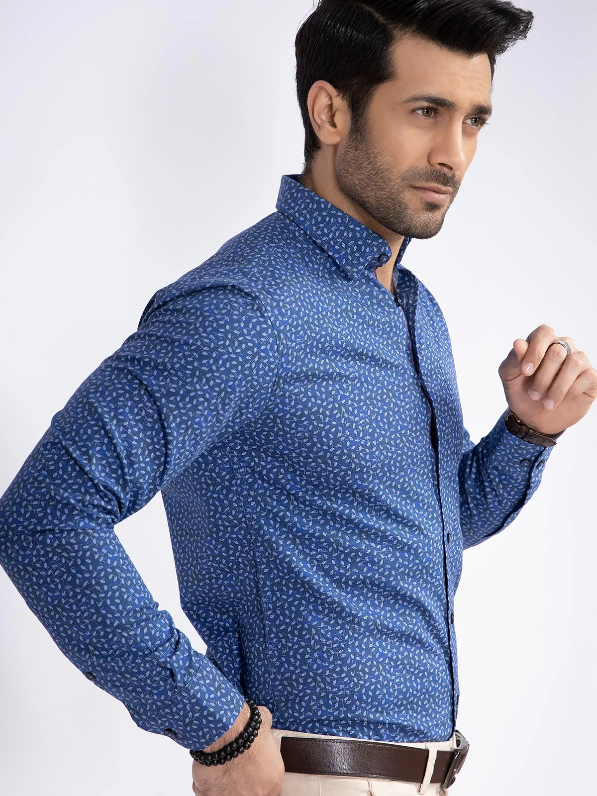 Men's Blue Shirt - EMTSUC19-042 - Image 3
