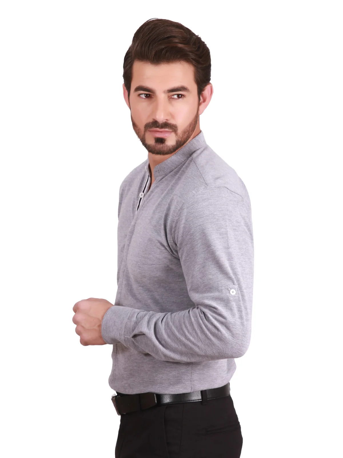 Men's Grey Shirt - EMTSUC19-053 - Image 3