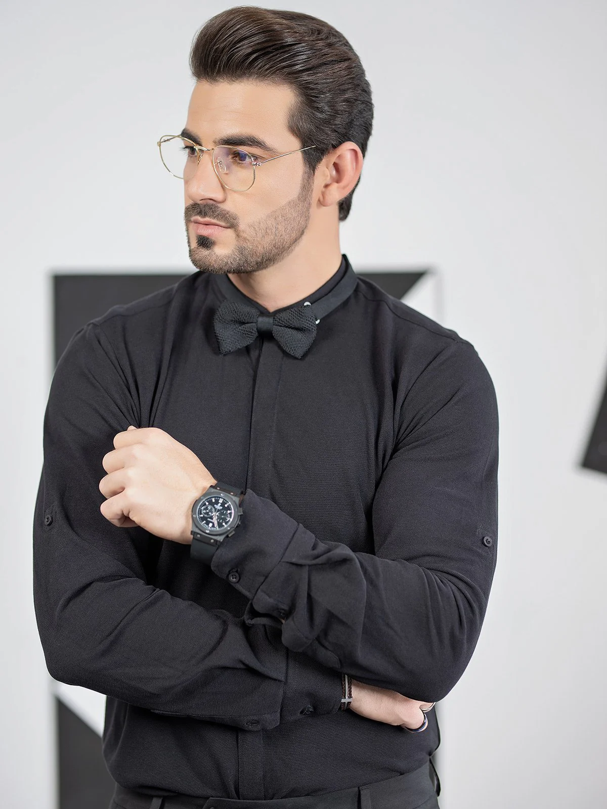 Men's Black Shirt - EMTSUC19-054
