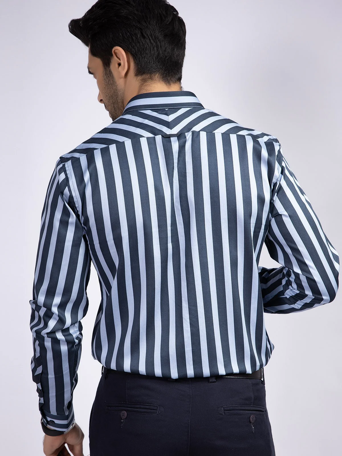 Men's Blue Shirt - EMTSUC19-060 - Image 4