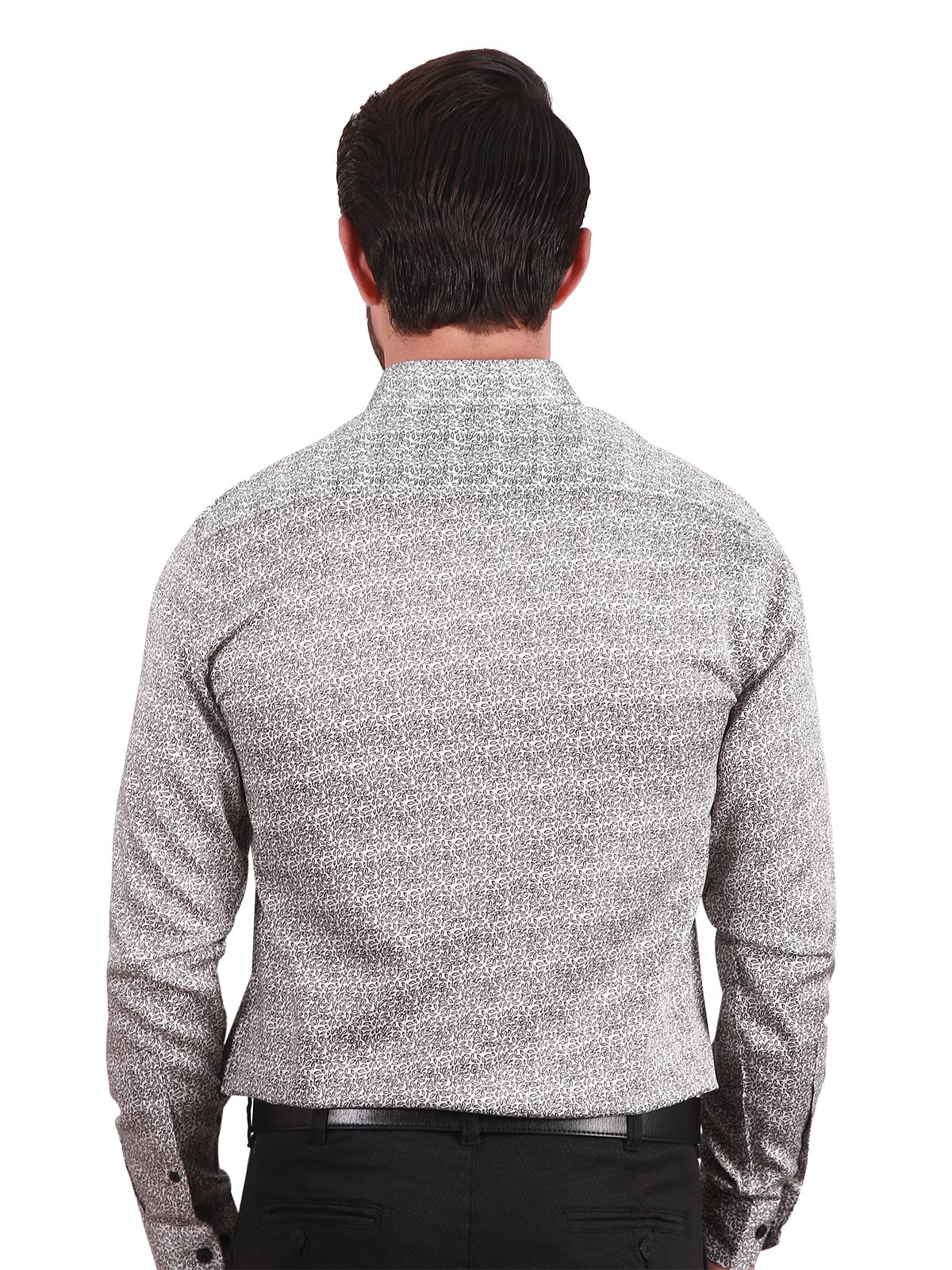 Men's Black & White Shirt - EMTSUC19-063 - Image 2
