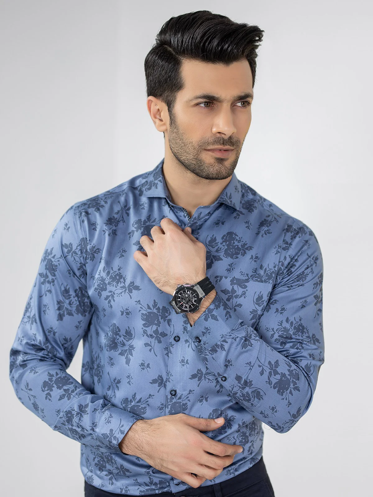 Men's Blue Shirt - EMTSUC19-066 - Image 2