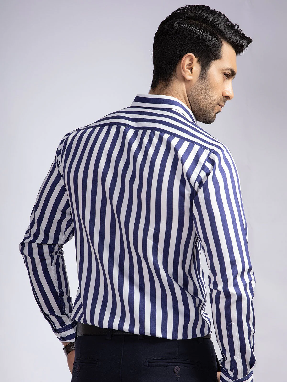 EMTSUC19-072- Purple & White Shirt - Image 3