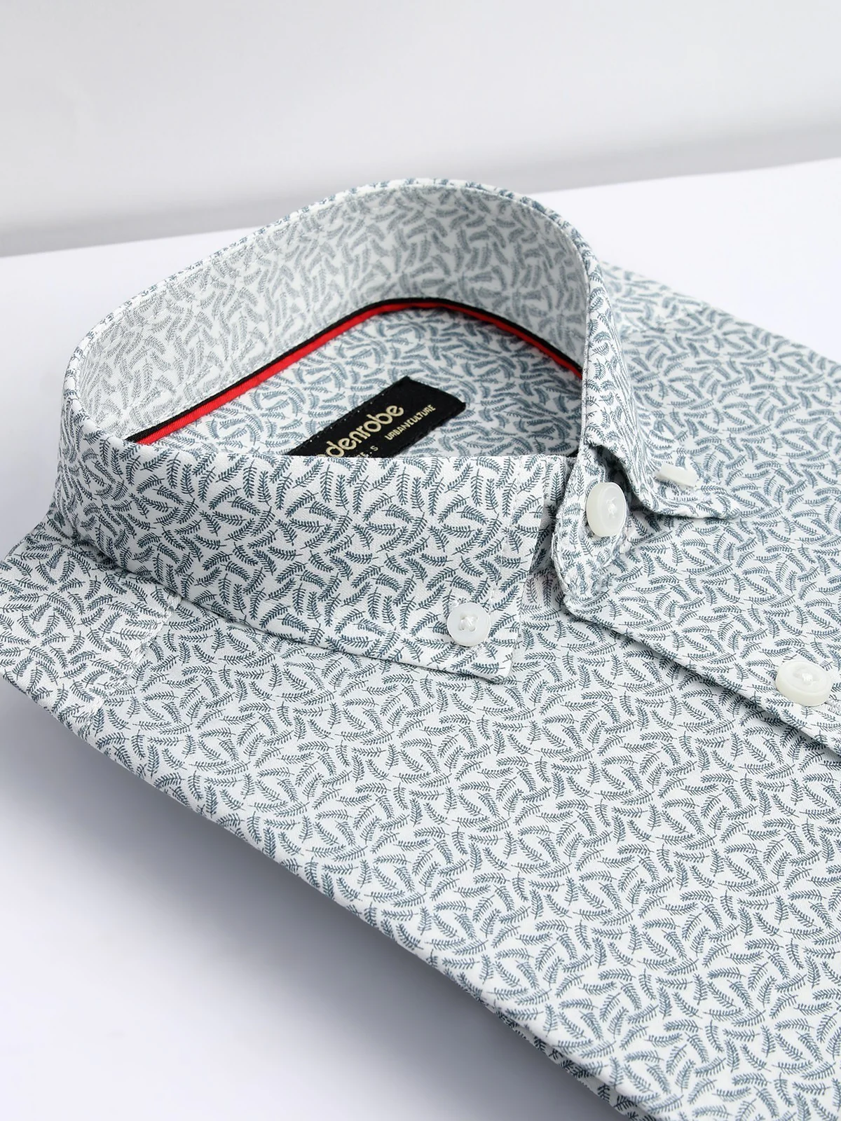 Men's Grey & White Shirt - EMTSUC20-081 - Image 2