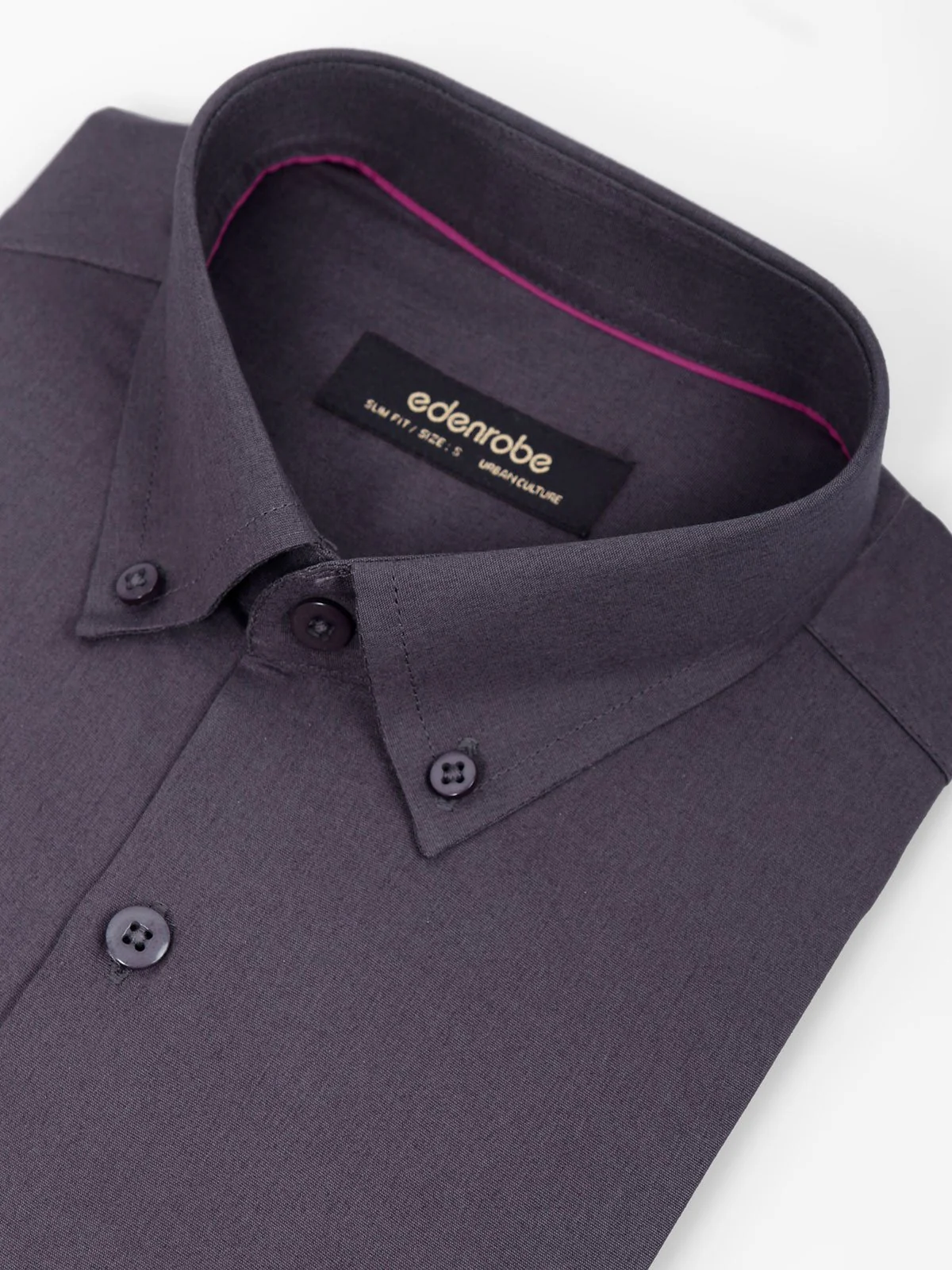 Men's Charcoal Grey Shirt - EMTSUC20-090 - Image 2