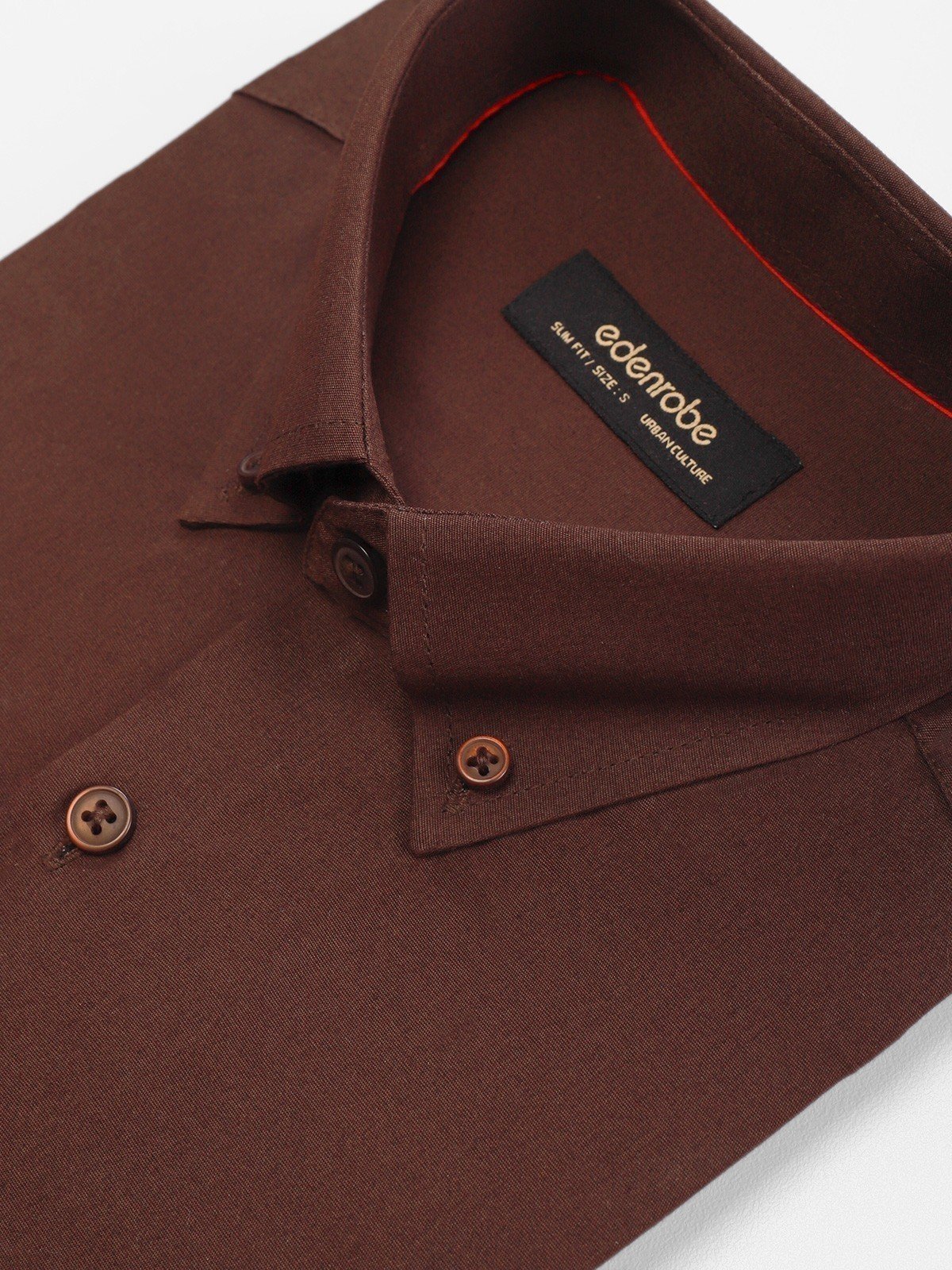 Men's Brown Shirt - EMTSUC20-095 - Image 2