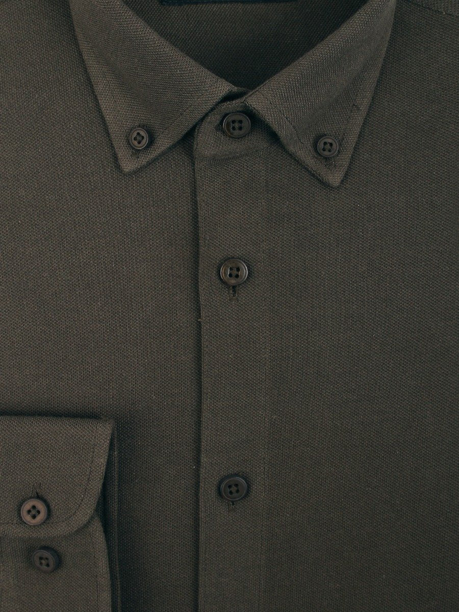 Men's Moss Green Shirt - EMTSUC20-097 - Image 2