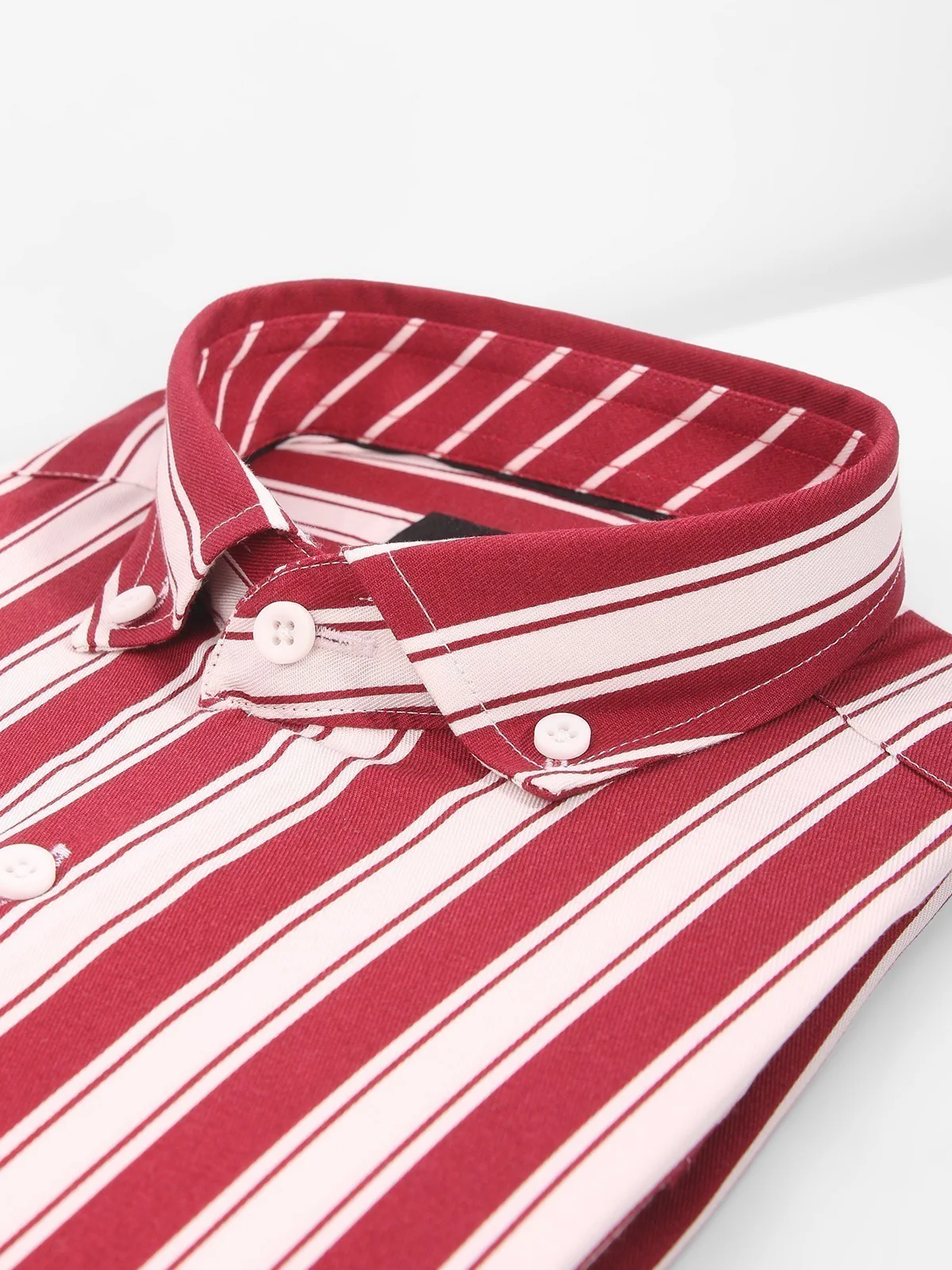 Men's Red & White Shirt - EMTSUC20-112 - Image 2