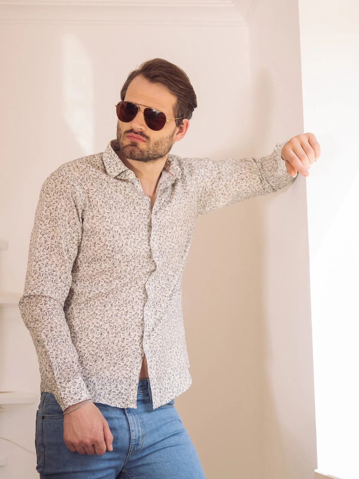 Men's White Shirt - EMTSUC21-124 - Image 2