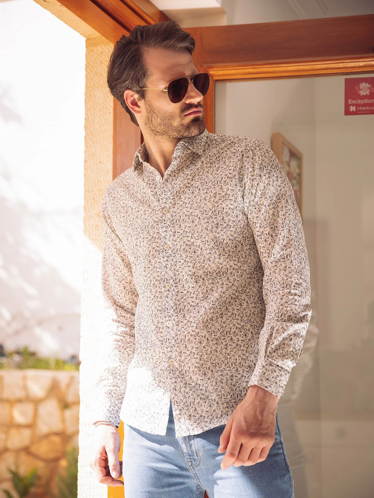 Men's White Shirt - EMTSUC21-124 - Image 4