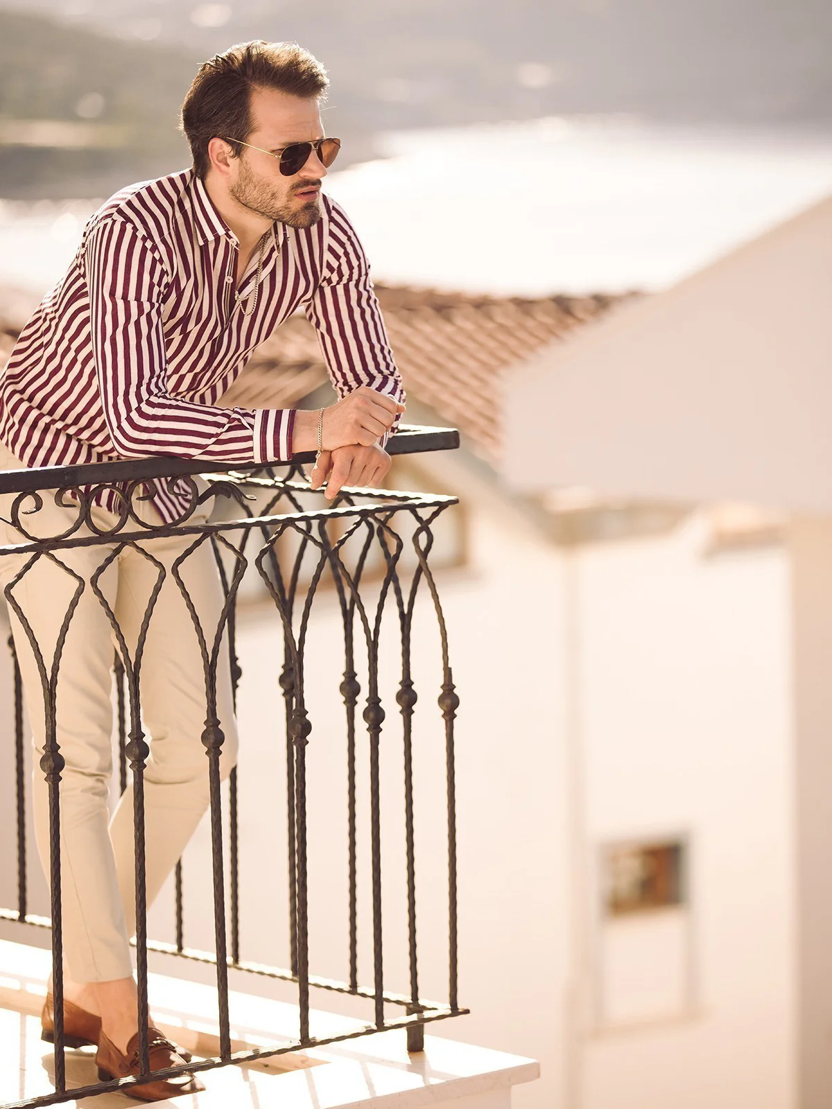 Men's Magenta Shirt - EMTSUC21-125 - Image 2