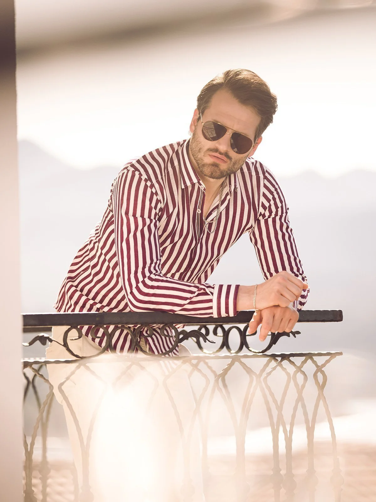 Men's Magenta Shirt - EMTSUC21-125 - Image 3