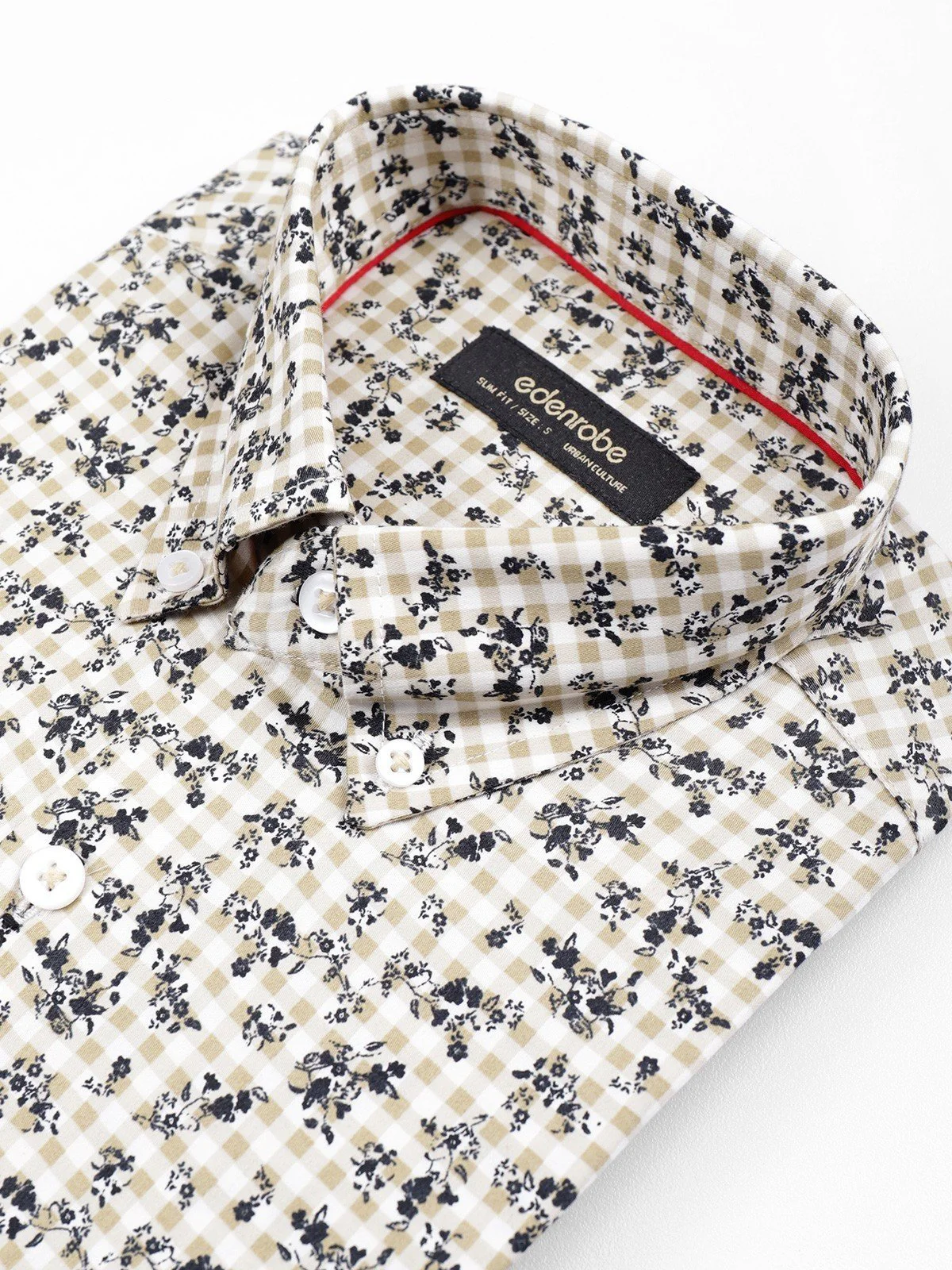 Men's Floral Sage Shirt - EMTSUC21-130 - Image 2