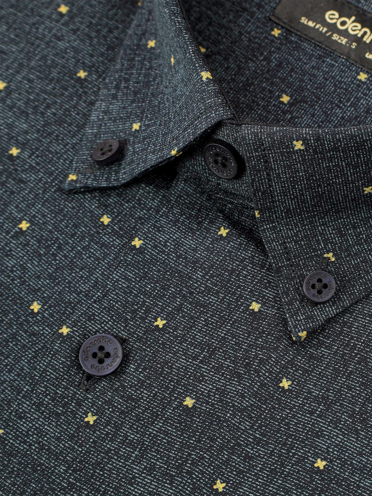 Men's Charcoal Shirt - EMTSUC21-145 - Image 3