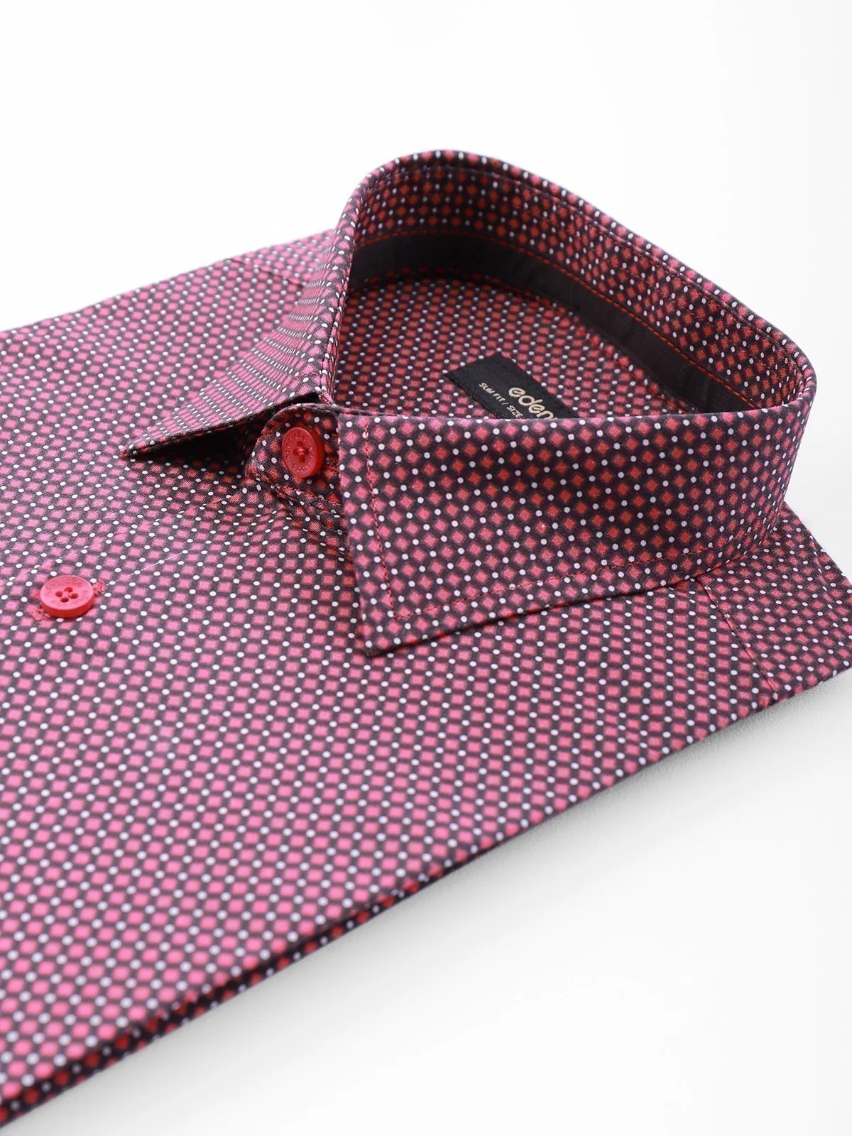 Men's Maroon Shirt Printed - EMTSUC21-146 - Image 2