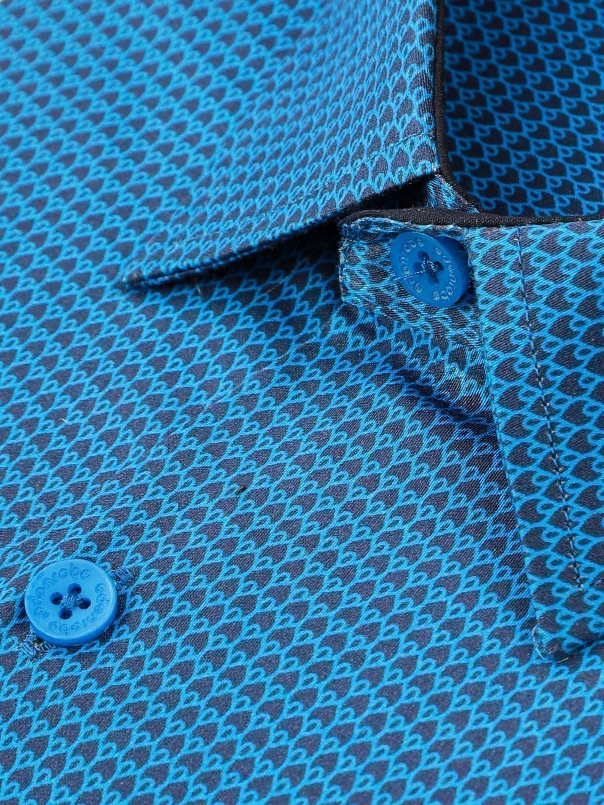 Men's Blue Shirt Printed - EMTSUC21-152 - Image 3