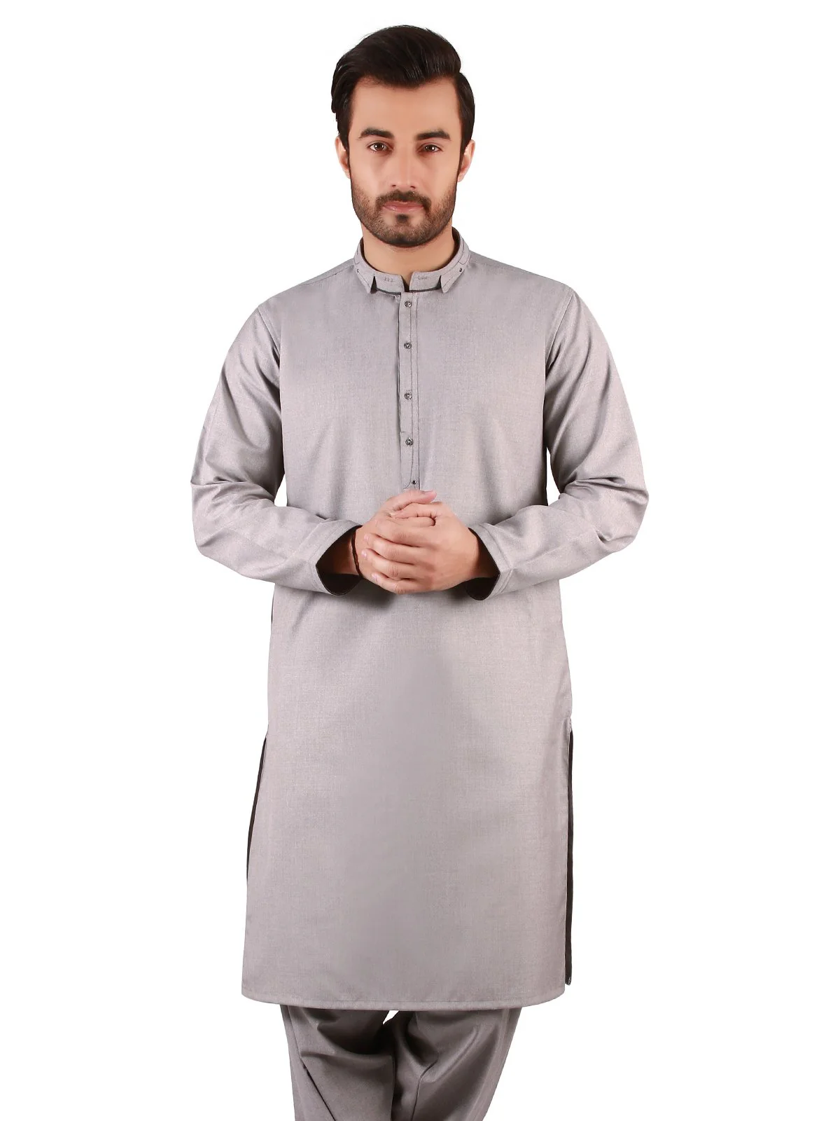 Men's Zinc Shalwar Kameez - EMTSW19W-9853