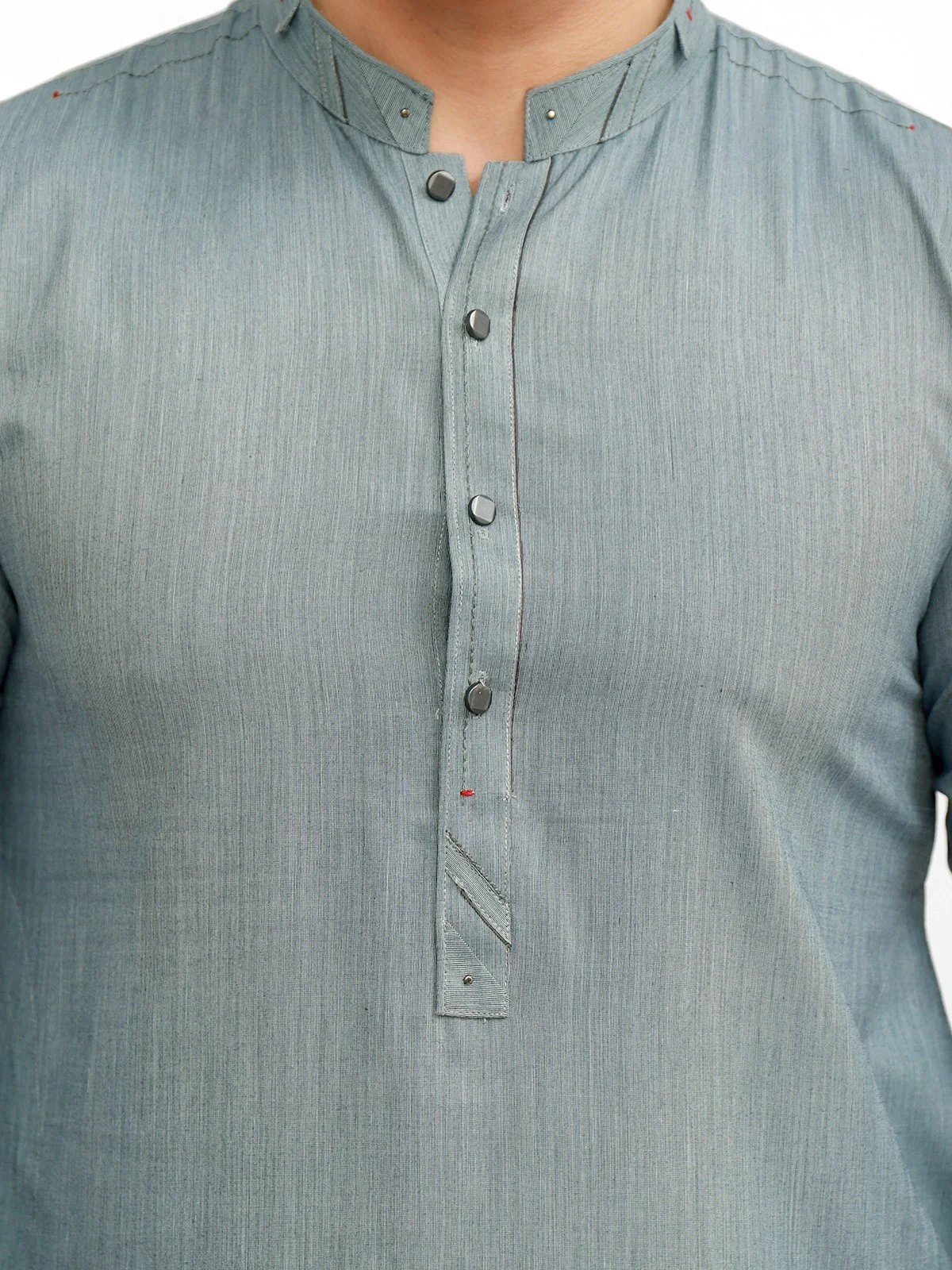 Men's Grey Shalwar Kameez - EMTSW21S-99021 - Image 2