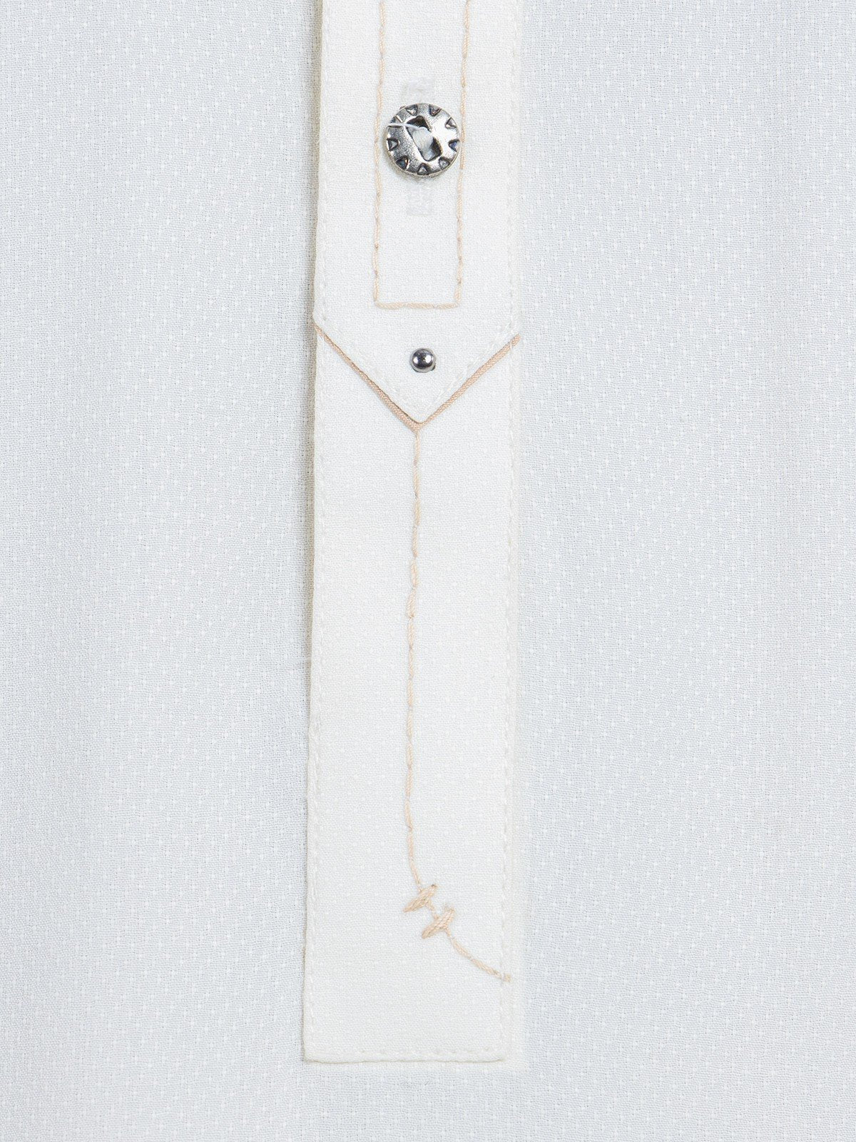 Men's Cream Shalwar Kameez - EMTSW22S-99204 - Image 4