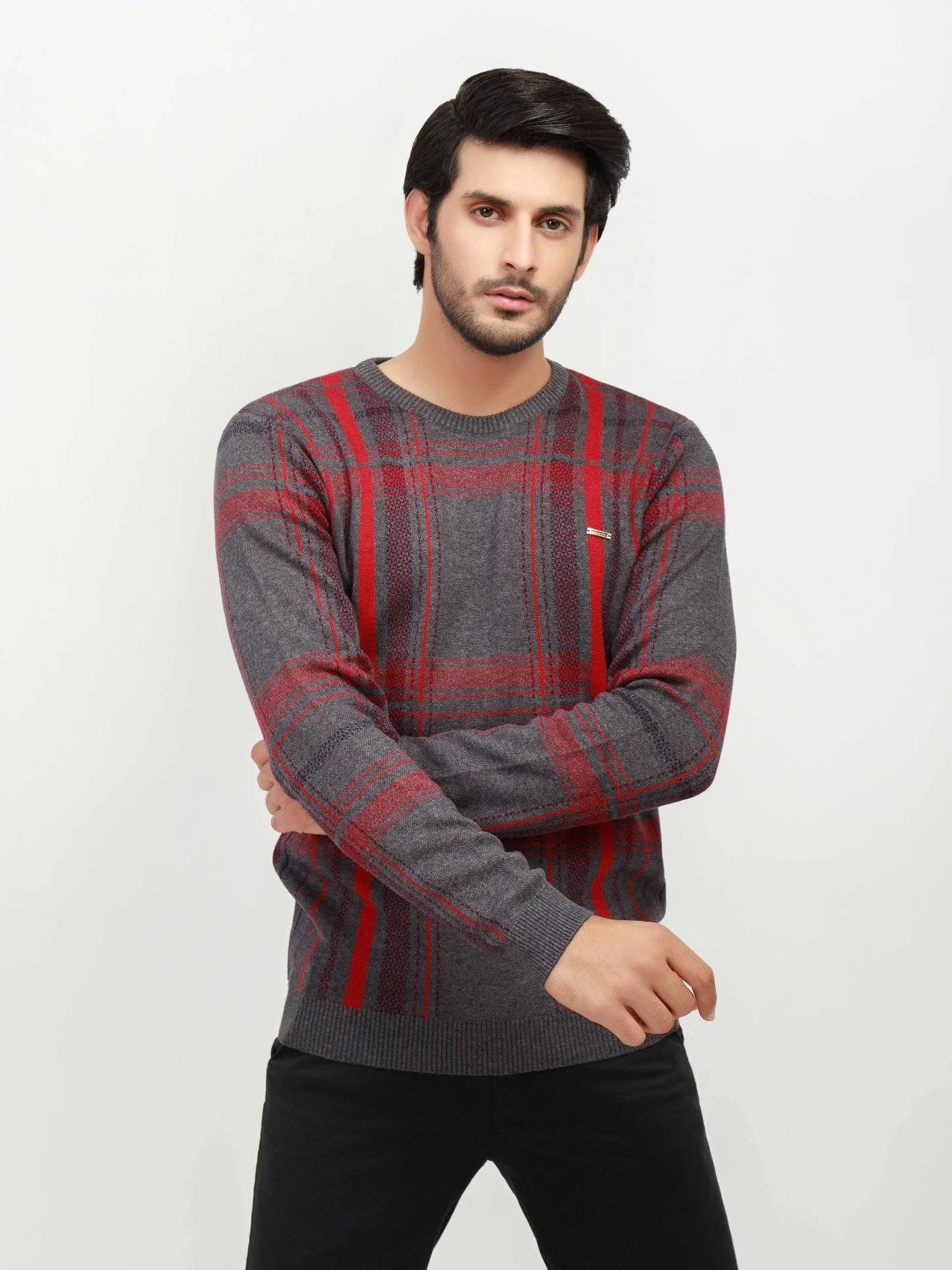 Men's Grey Sweater - EMTSWT20-014