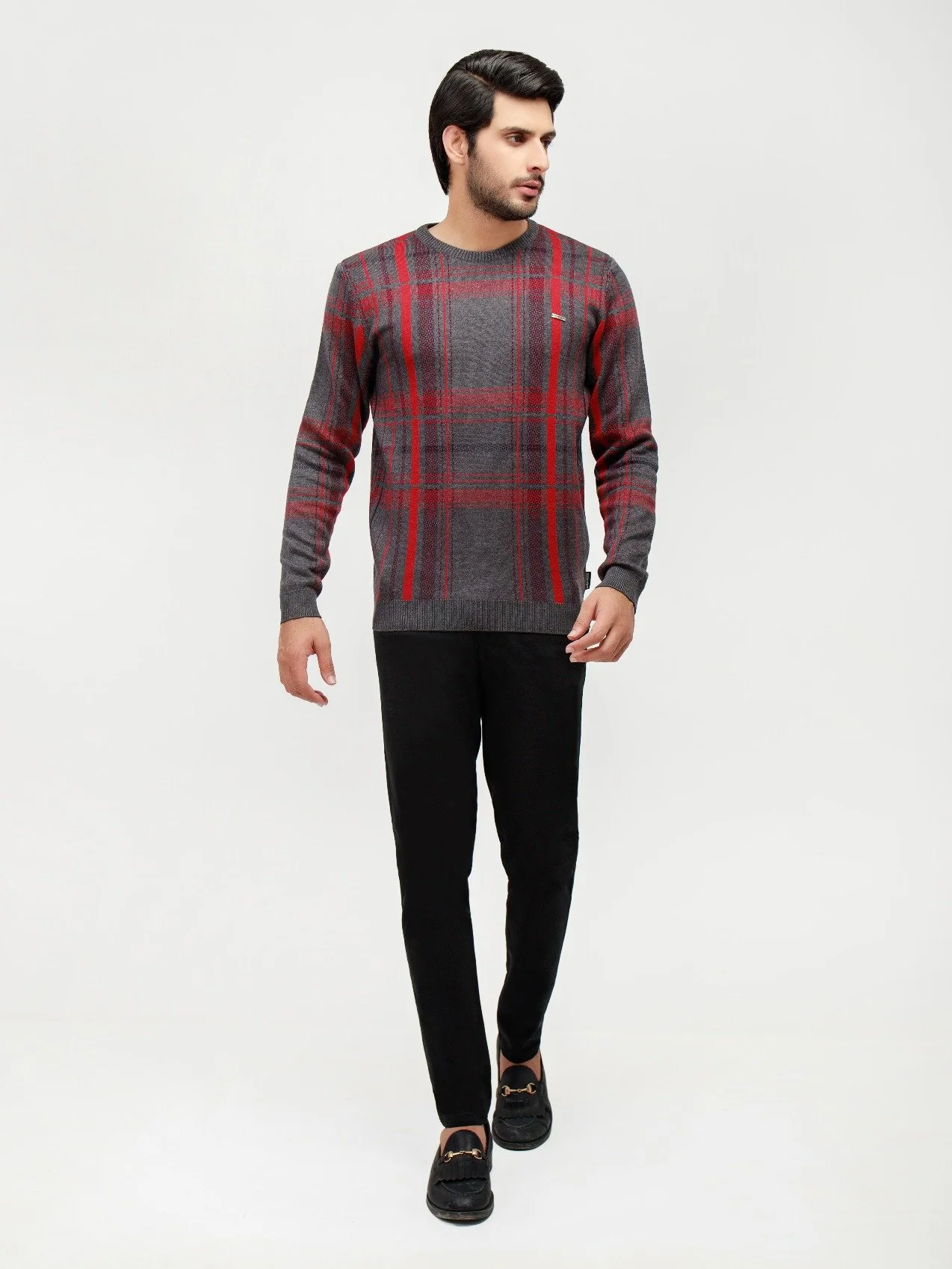 Men's Grey Sweater - EMTSWT20-014 - Image 2