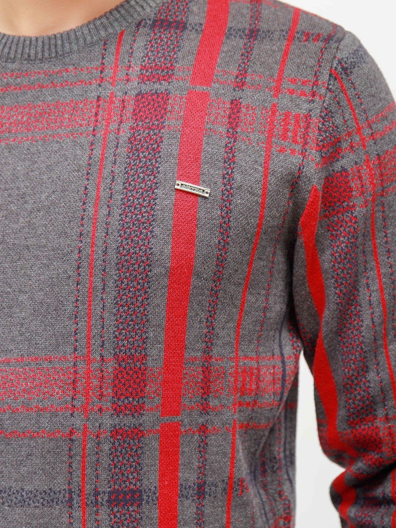 Men's Grey Sweater - EMTSWT20-014 - Image 3