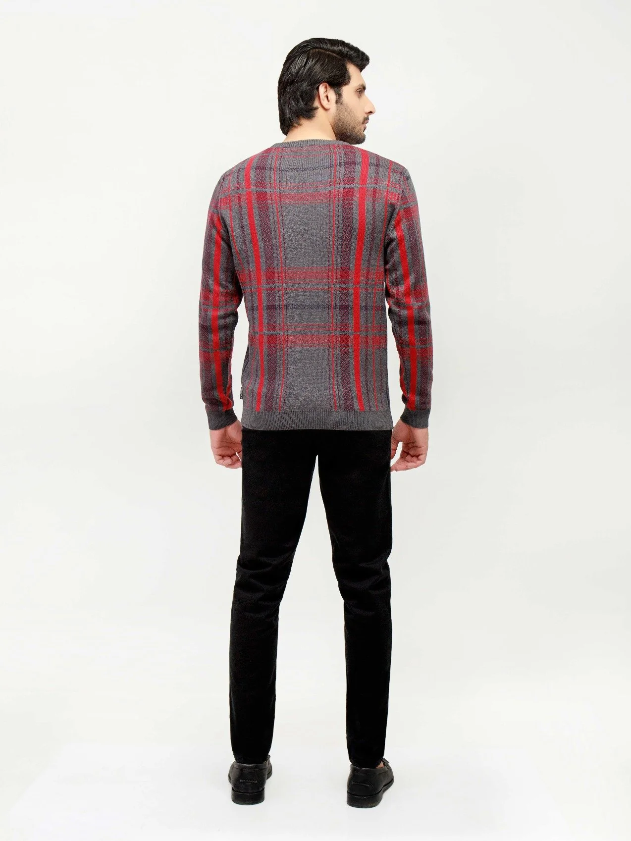 Men's Grey Sweater - EMTSWT20-014 - Image 4