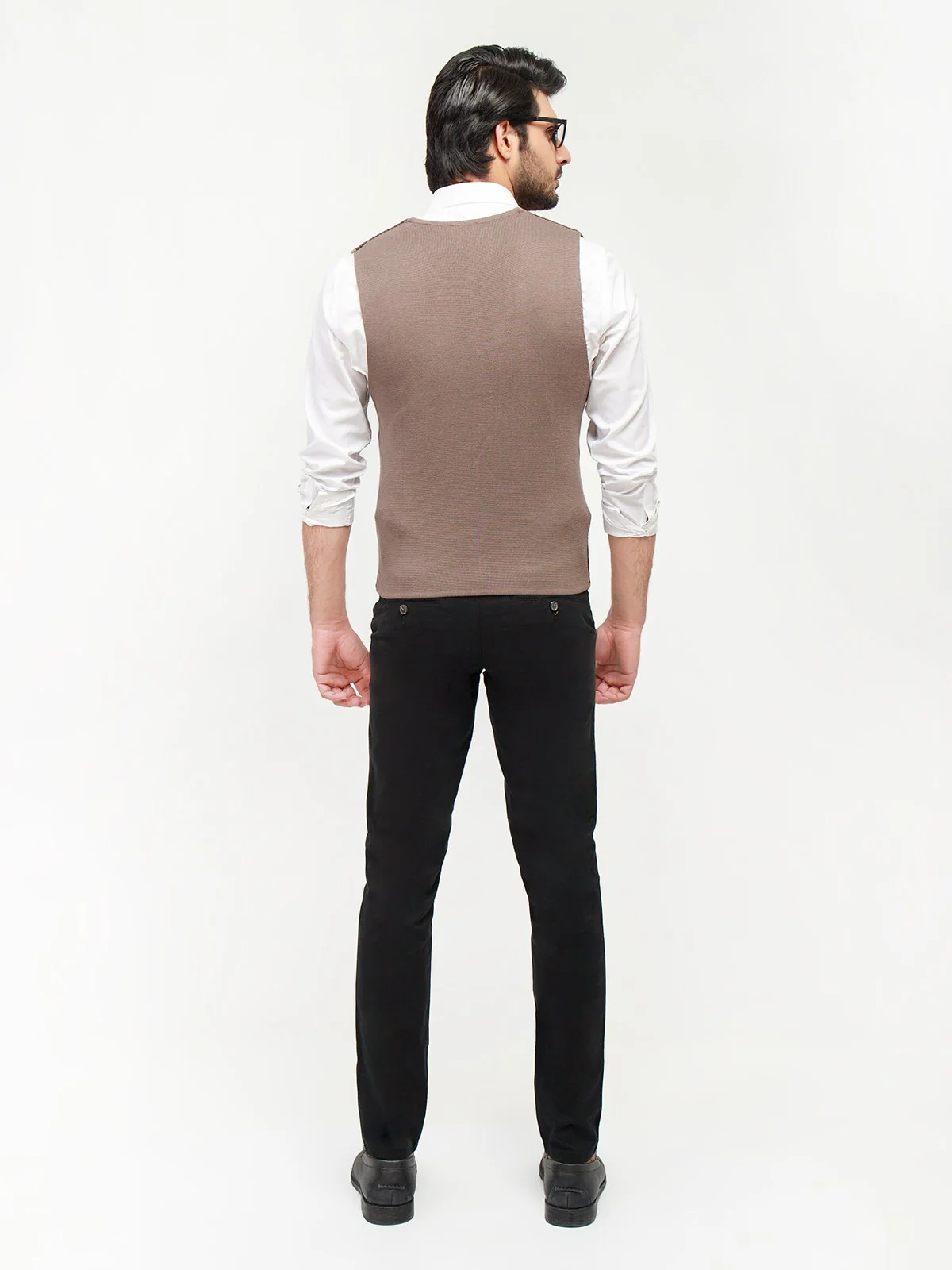 Men's Brown Sweater - EMTSWT20-020 - Image 3