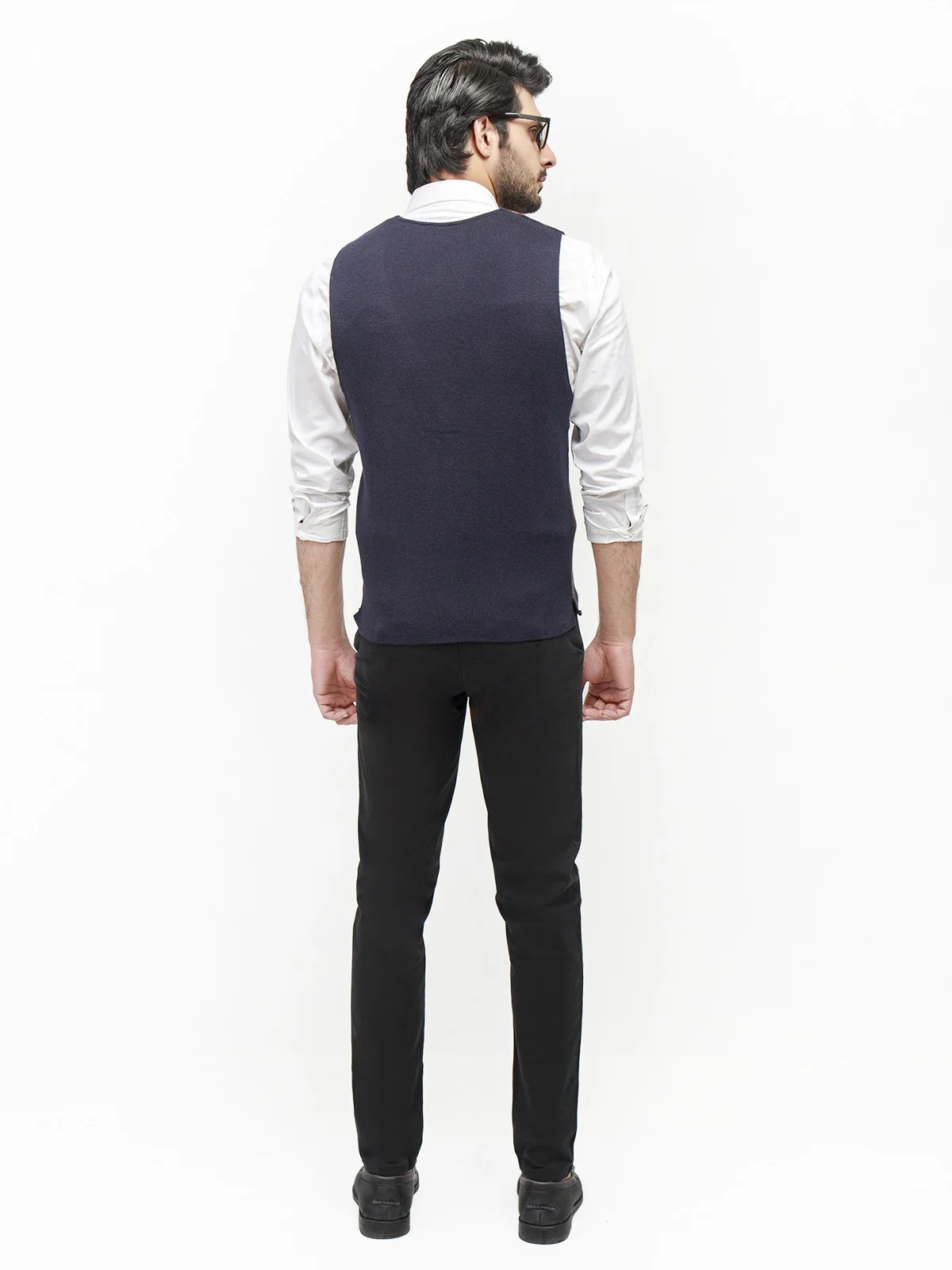 Men's Navy Blue Sweater - EMTSWT20-021 - Image 3