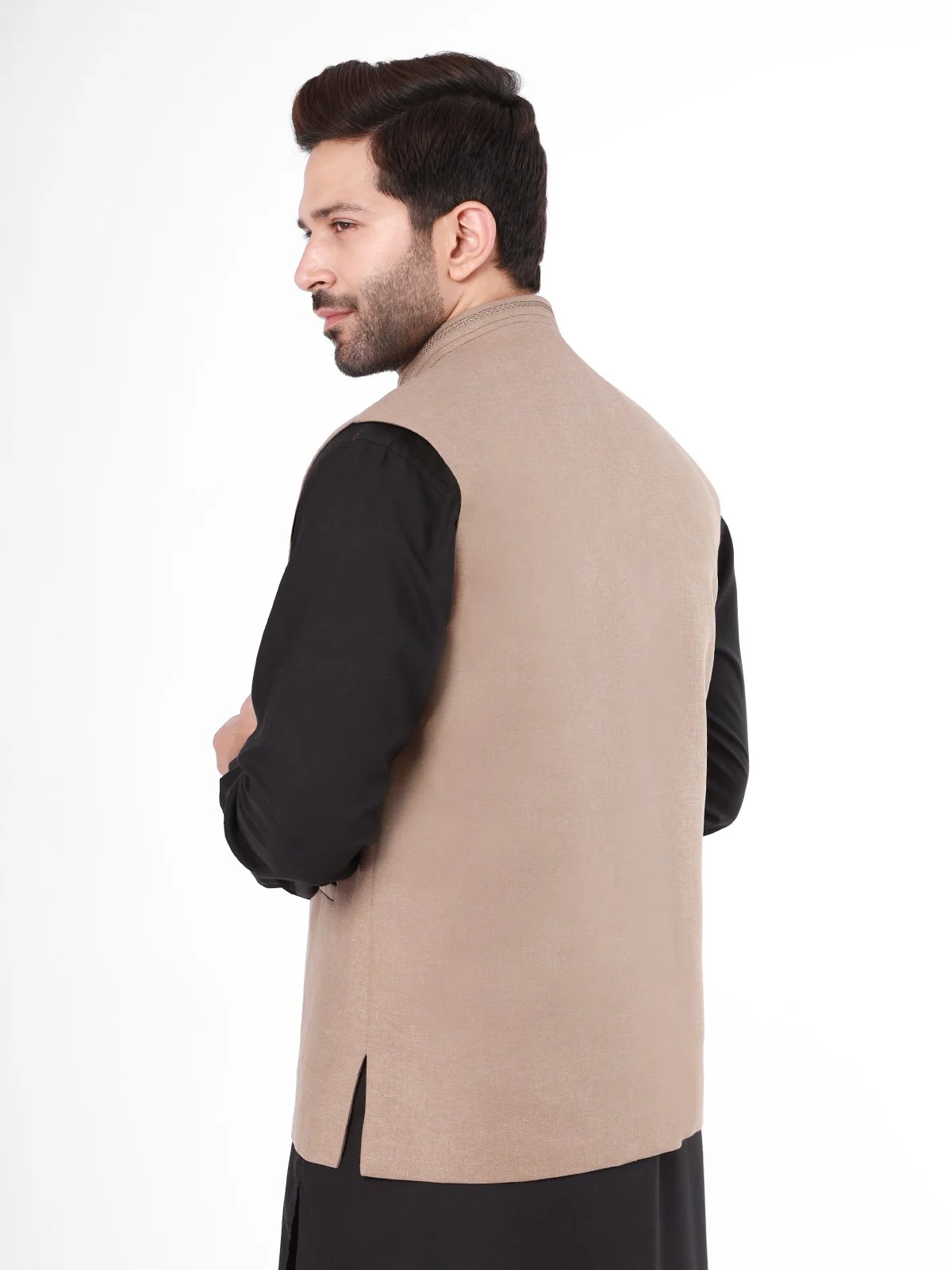 Men's Fawn Waist Coat - EMTWC21-35751 - Image 3