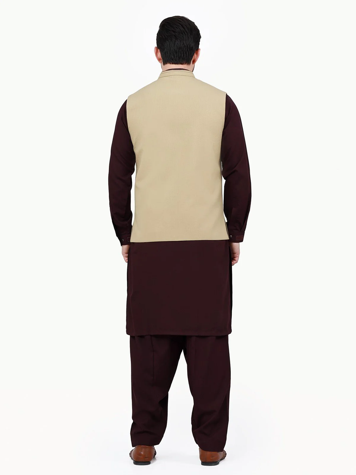 Men's Fawn Waist Coat - EMTWC22-35781 - Image 5
