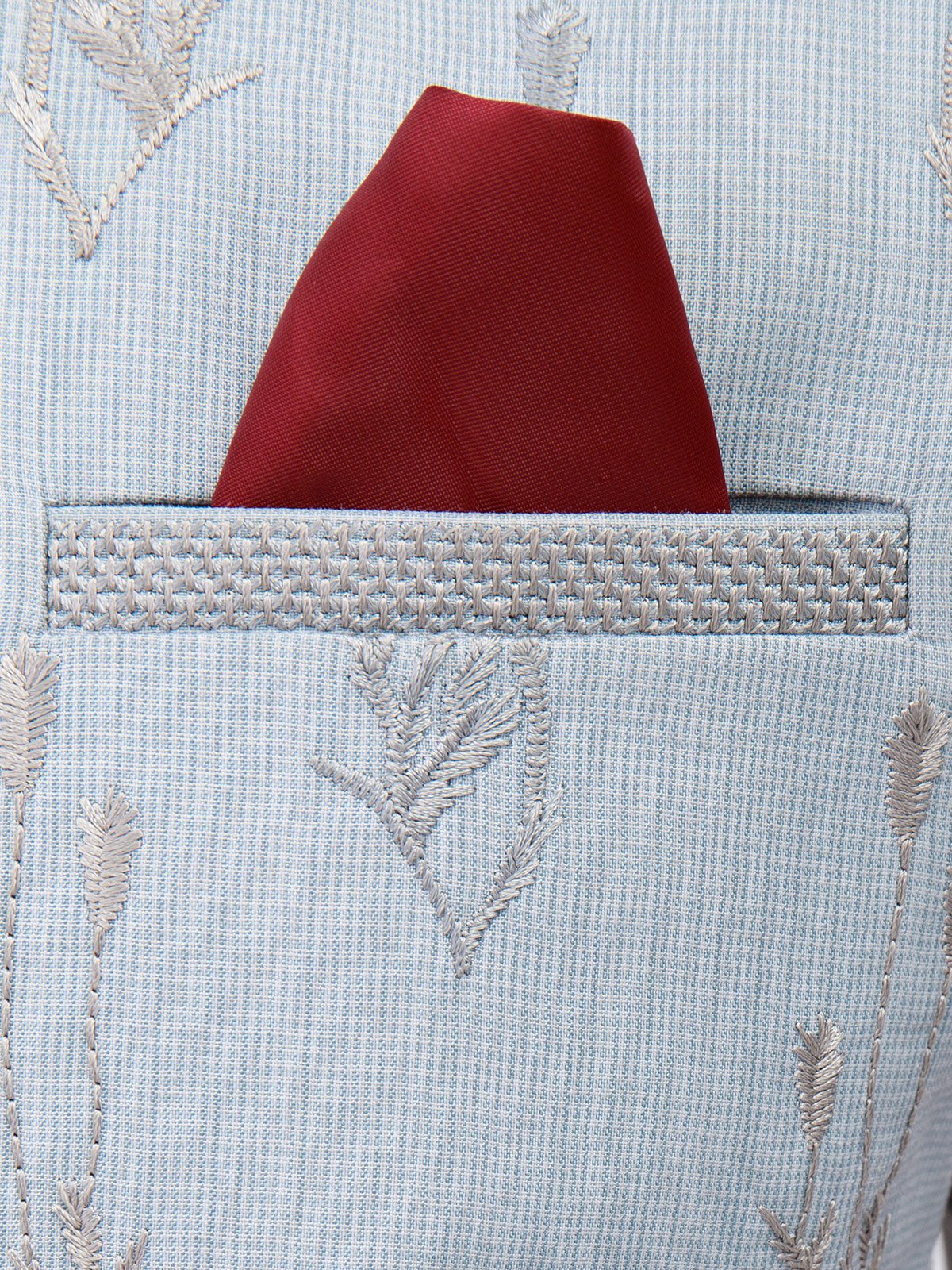 Men's Light Blue Waist Coat Ceremonial - EMTWCC21-098 - Image 3