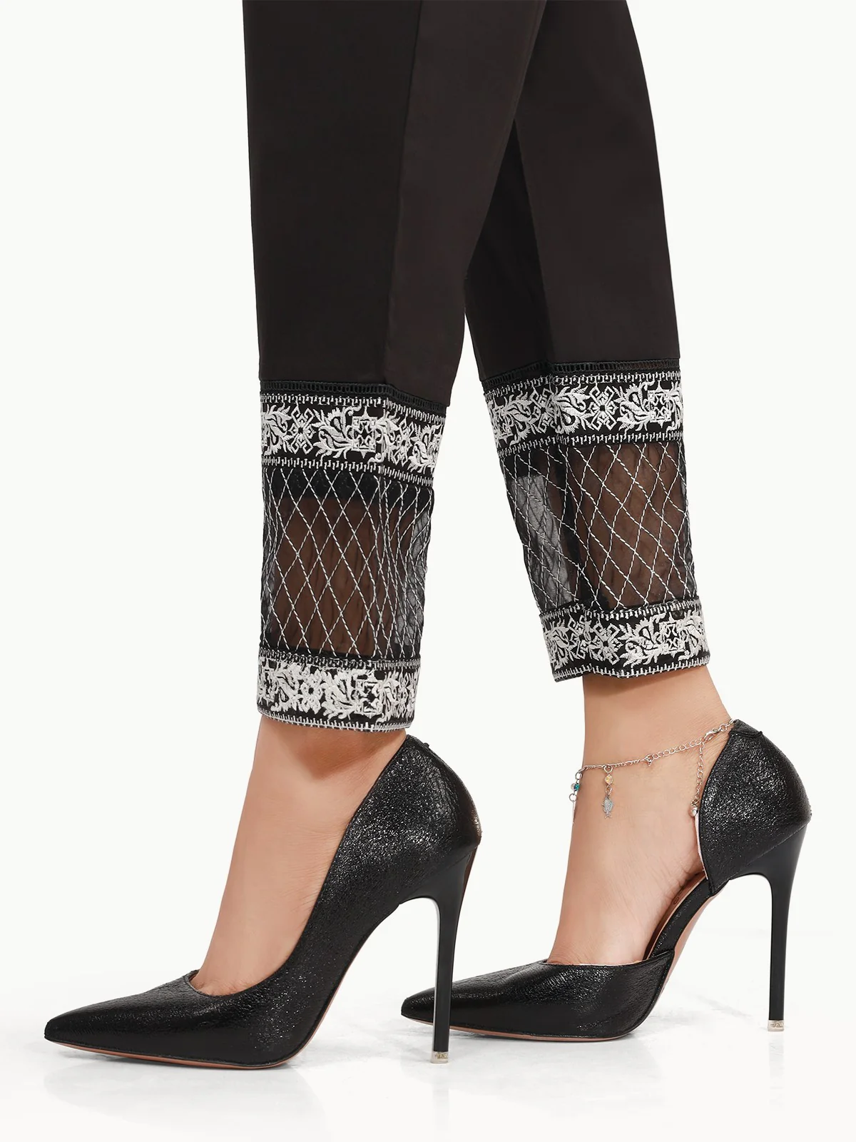 Women's Black Trouser - EWBE22-76321 - Image 2
