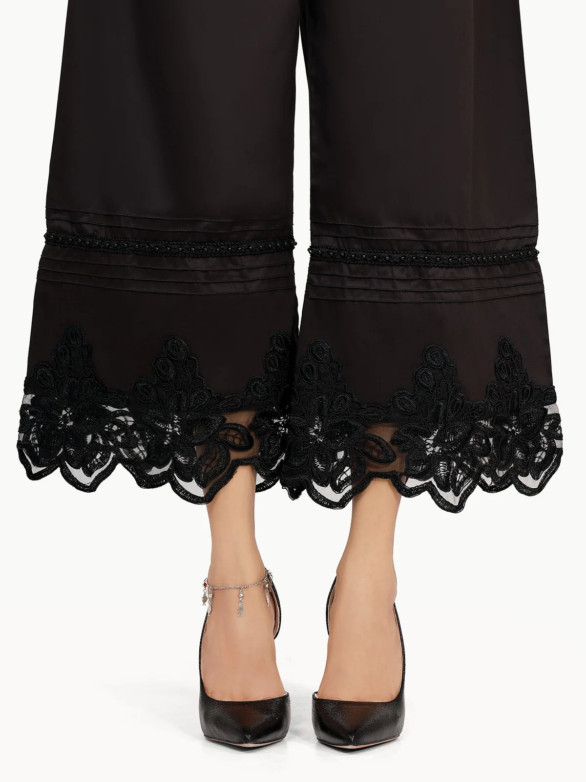 Women's Black Trouser - EWBE22-76345
