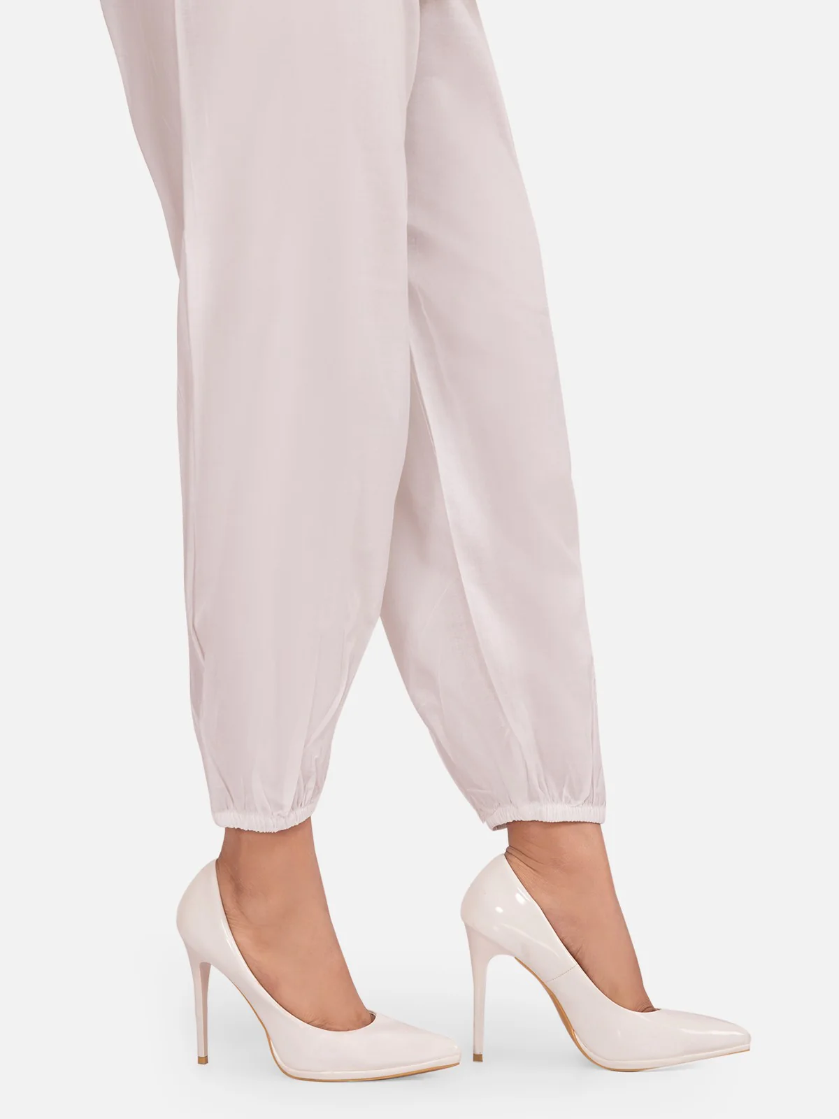 Women's White Trouser - EWBP20-76235 - Image 2