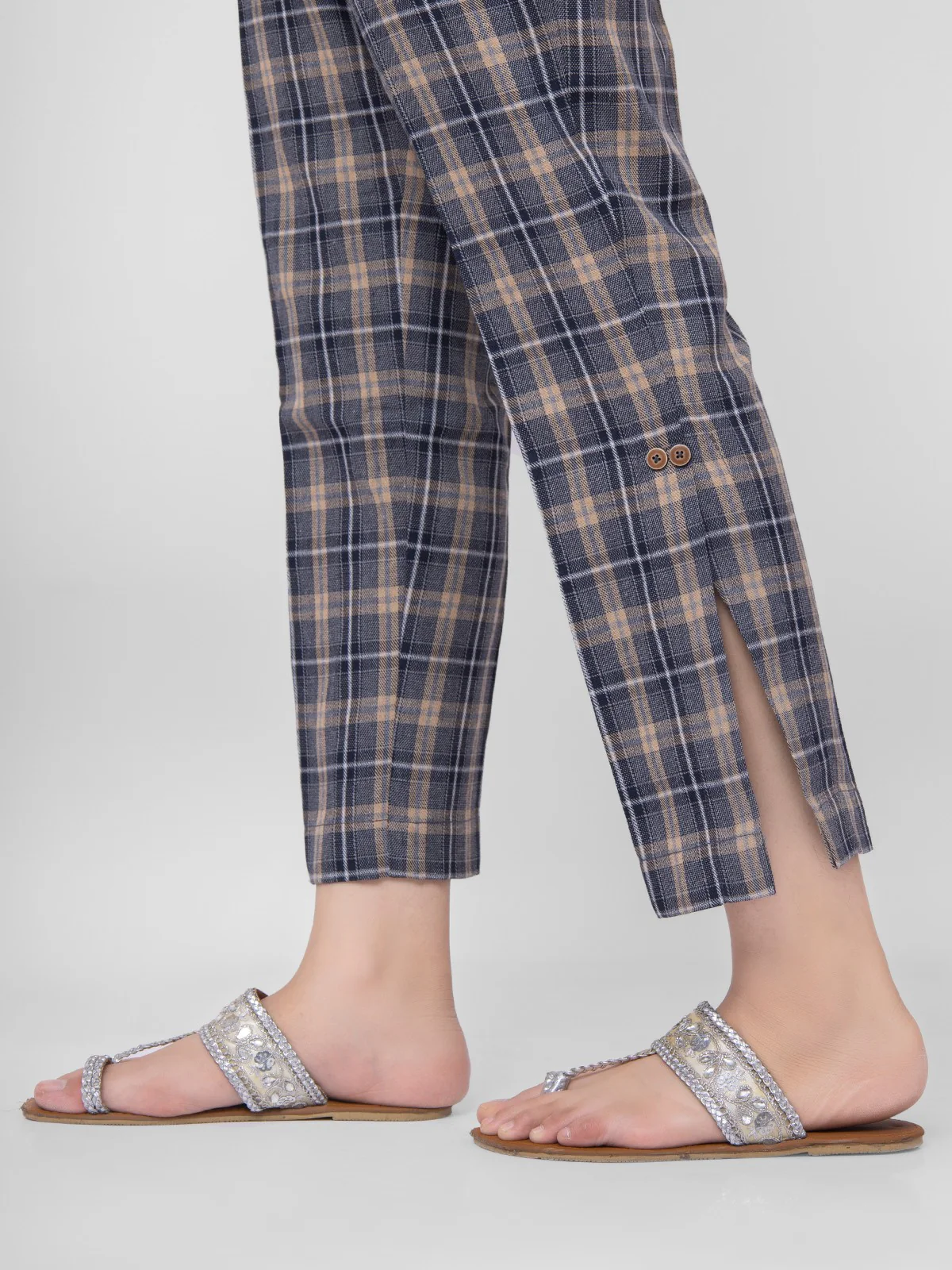 Women's Grey Trouser - EWBP21-76334 - Image 2