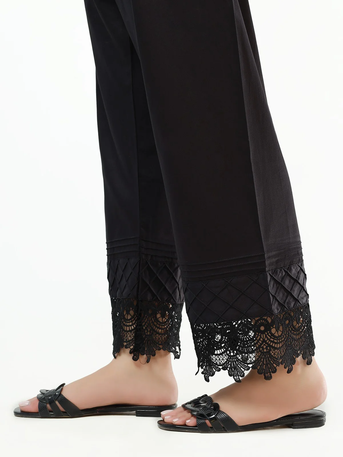Women's Black Trouser - EWBP21-76346 - Image 2